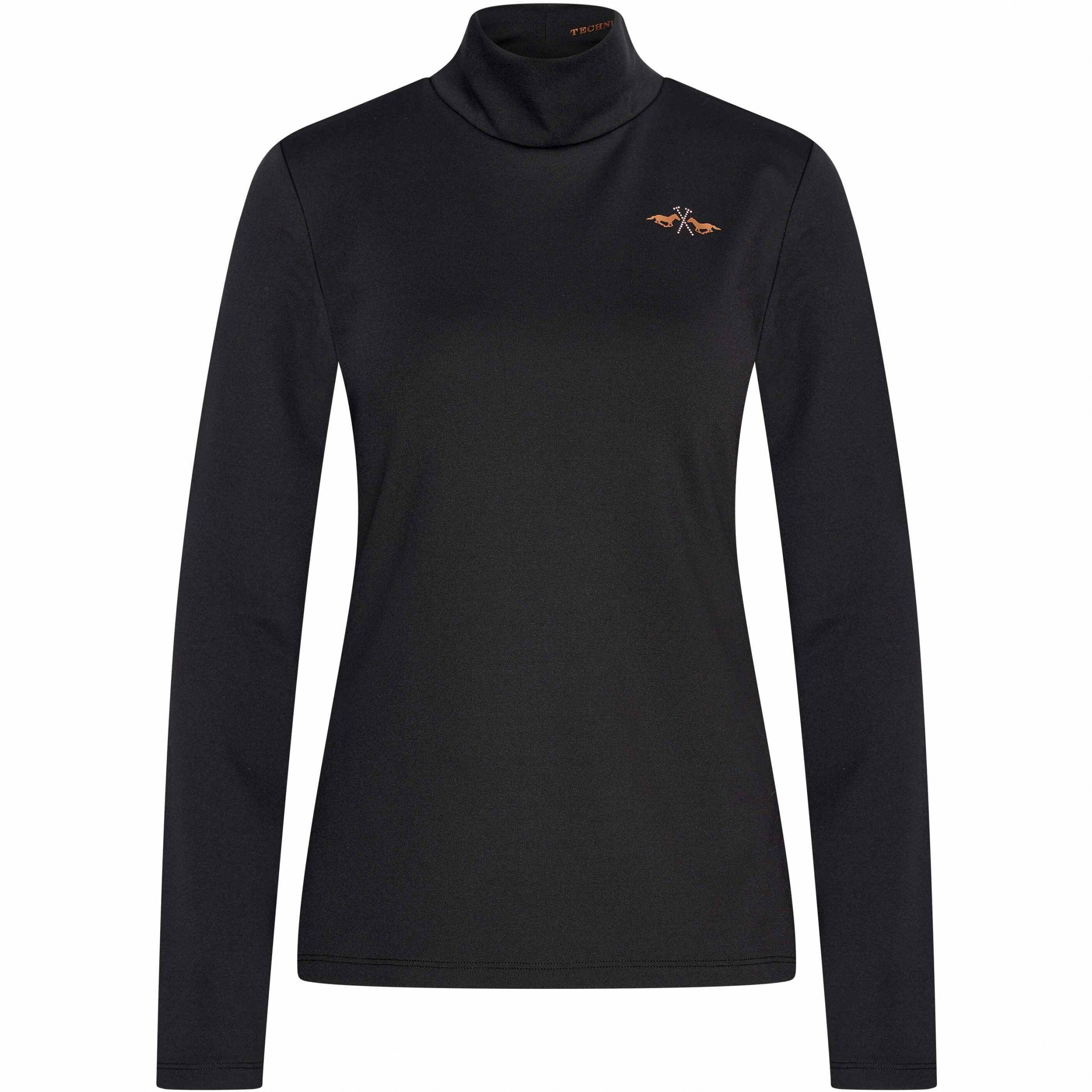 Damen Rollkragenpullover HVPLeanne schwarz