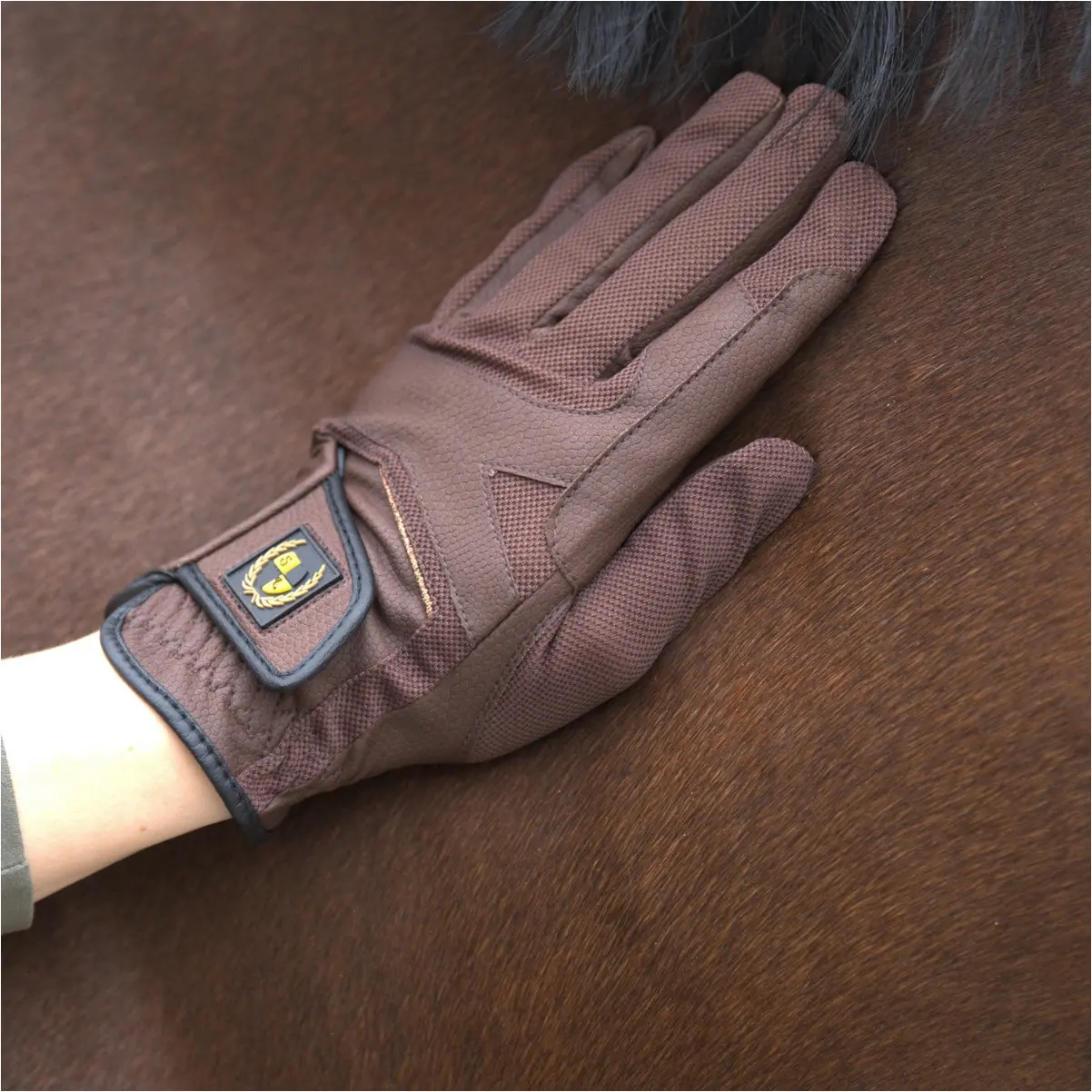 Reithandschuhe AIR braun