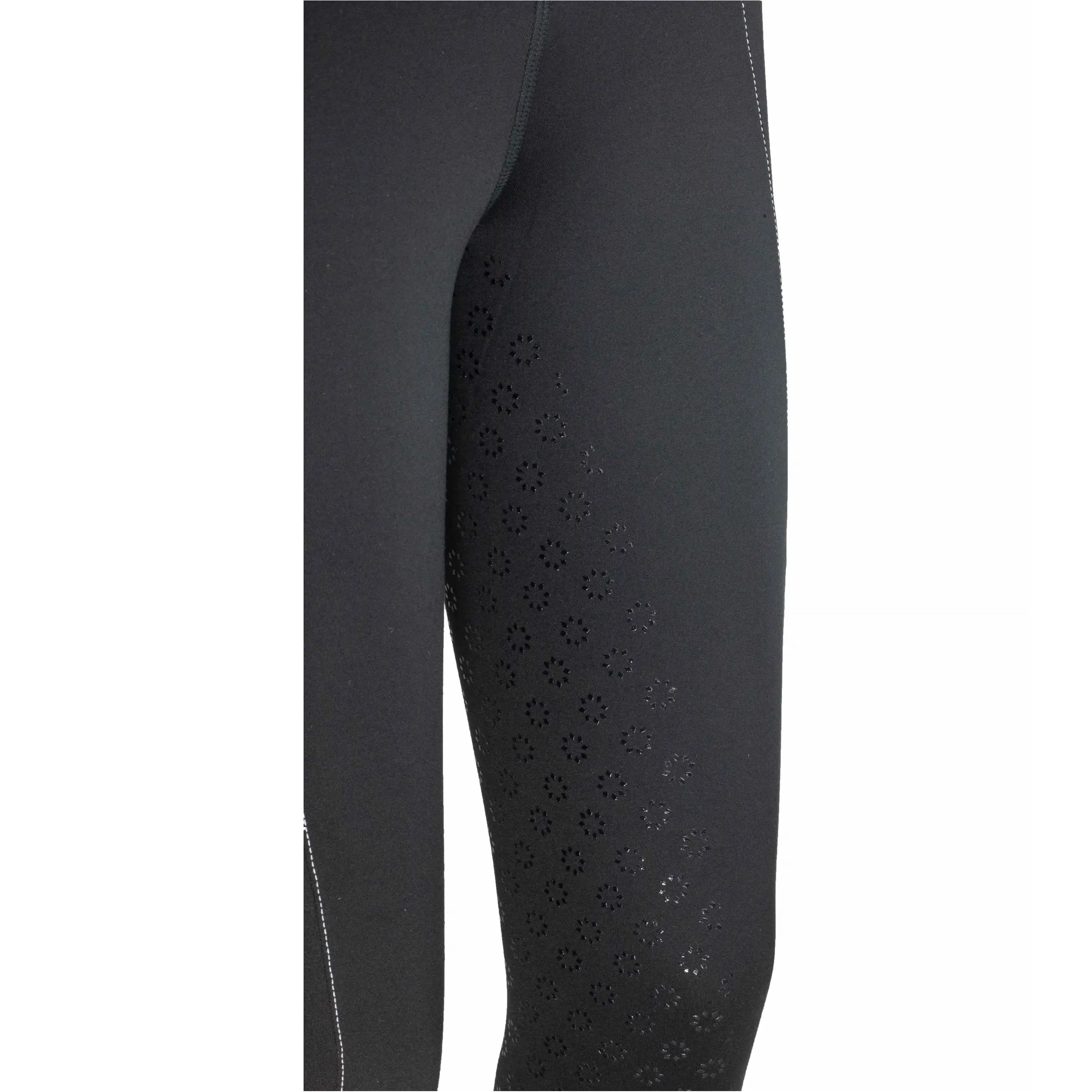 Winter Damen Reitleggings Silikon Vollbesatz LISA schwarz