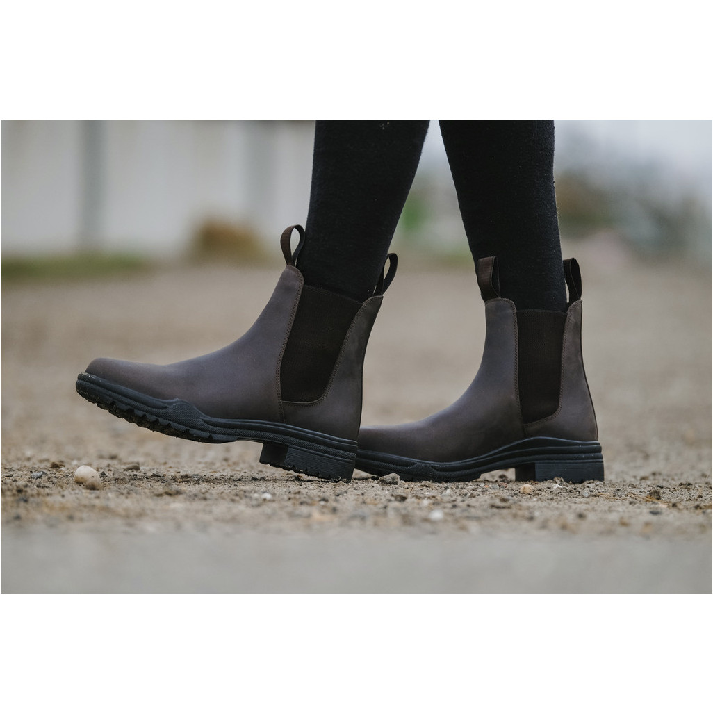 Reitstiefeletten GALLOWAY Echtleder braun
