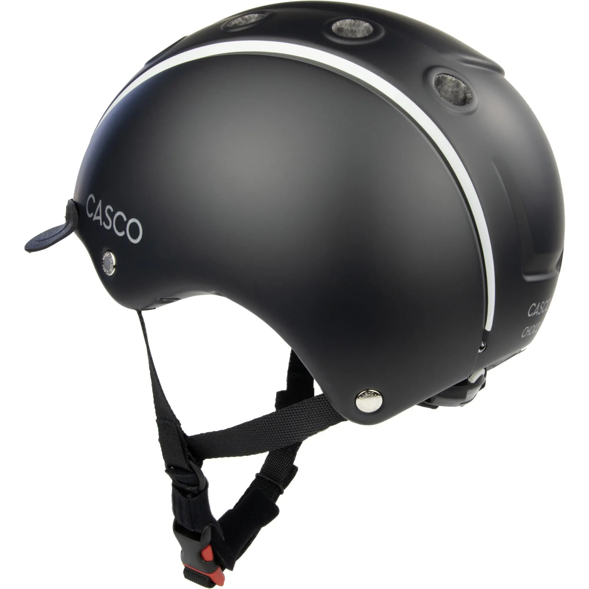 Kinder Reit-, Fahrrad- und Skihelm CHOICE Prime schwarz matt