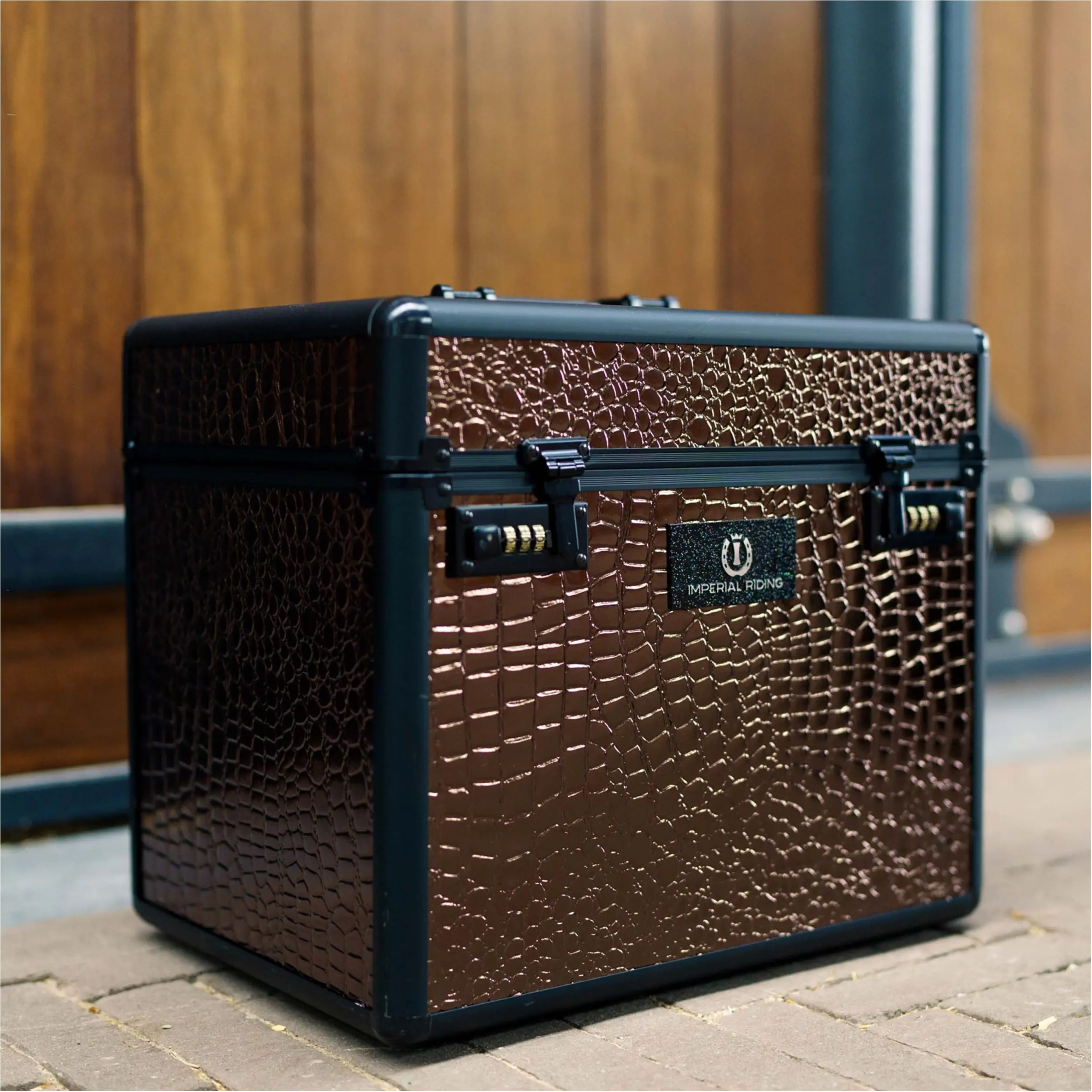 Putzbox IRHShiny braun/croco