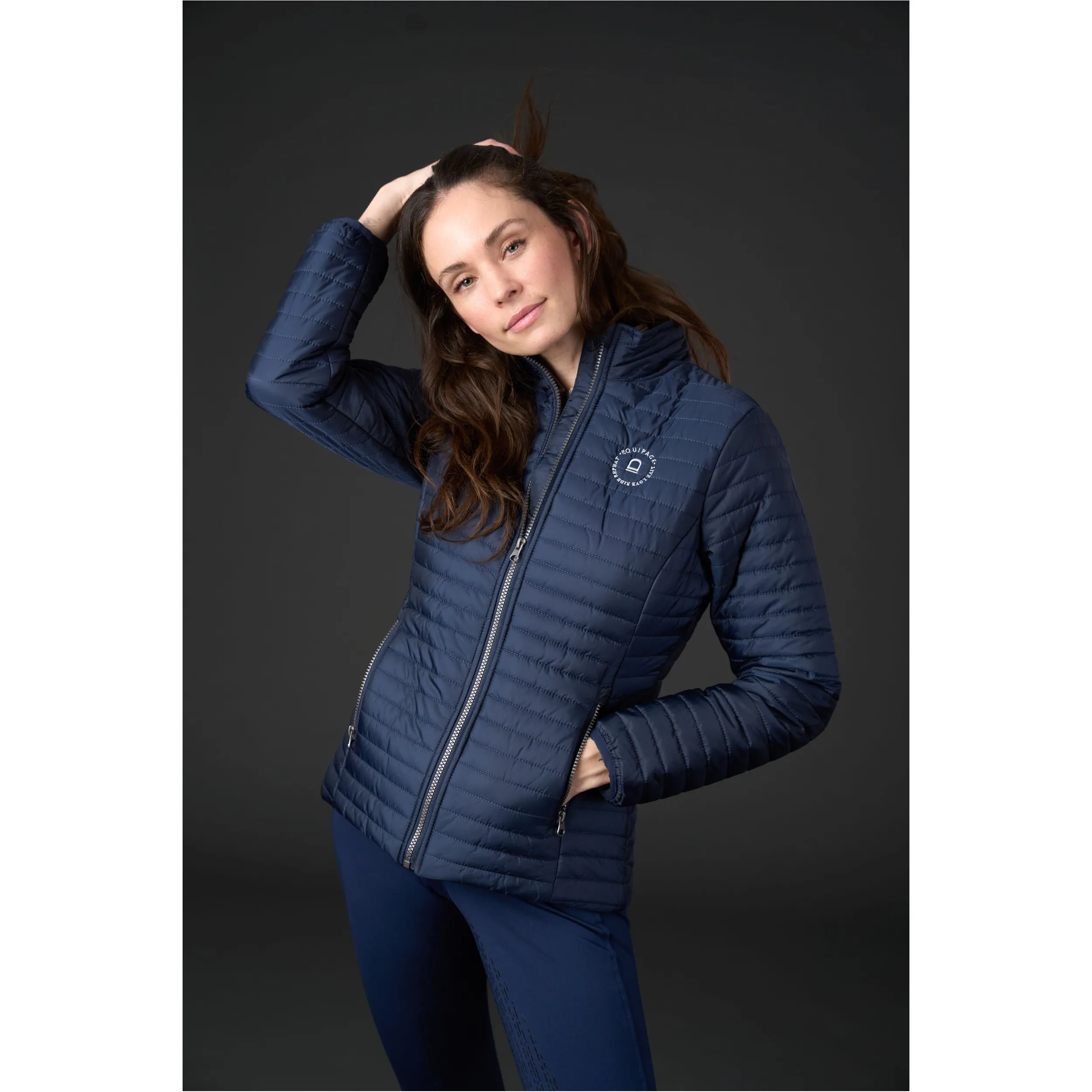 Damen Reitjacke TEMPER marine 