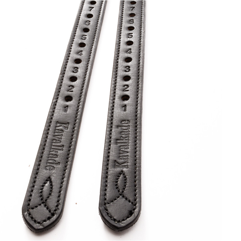 Steigbügelriemen SOFT'N OIL schwarz