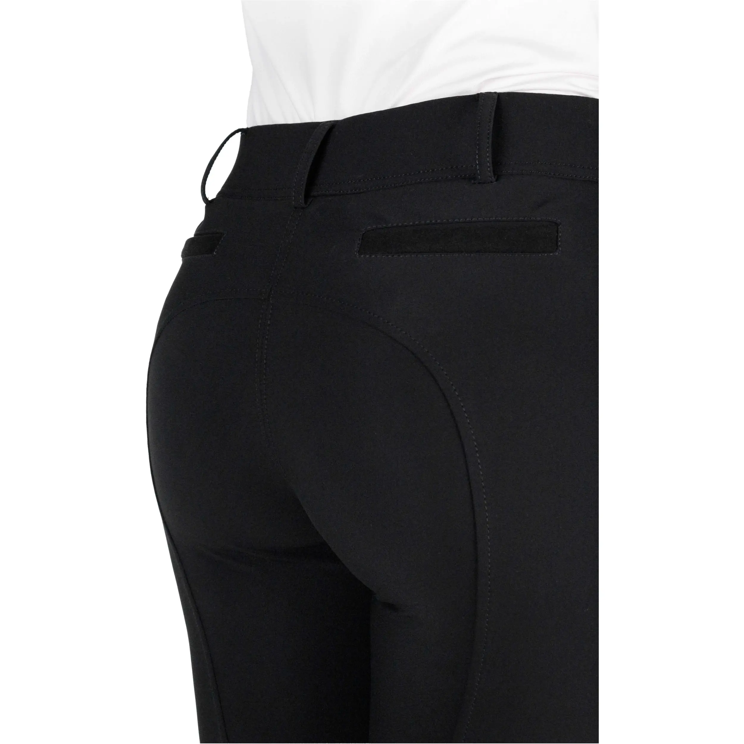 Damen Reithose Silikon Kniebesatz EK-SALLY schwarz