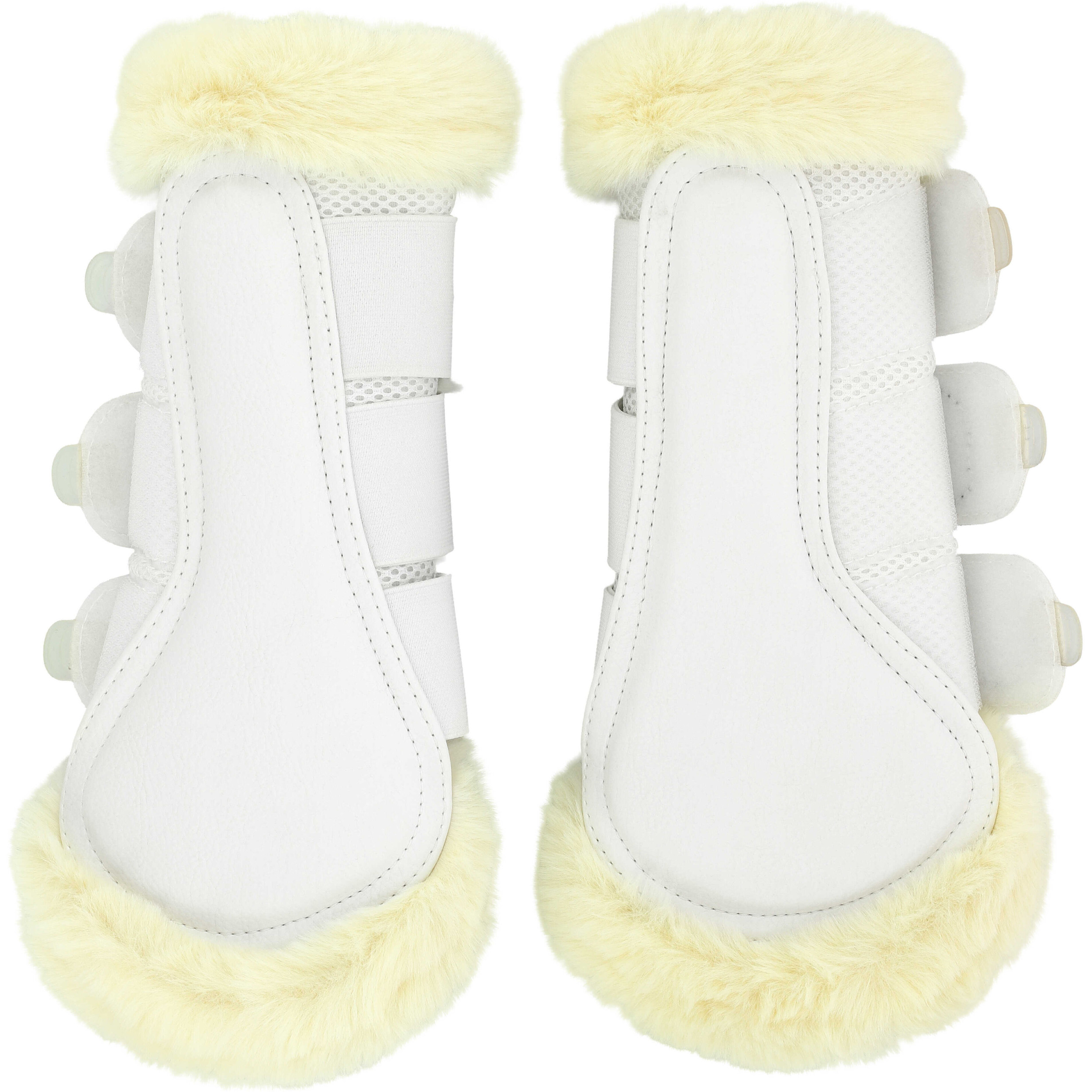 Arbeitsgamaschen Je t'aime SNUGGY weiß