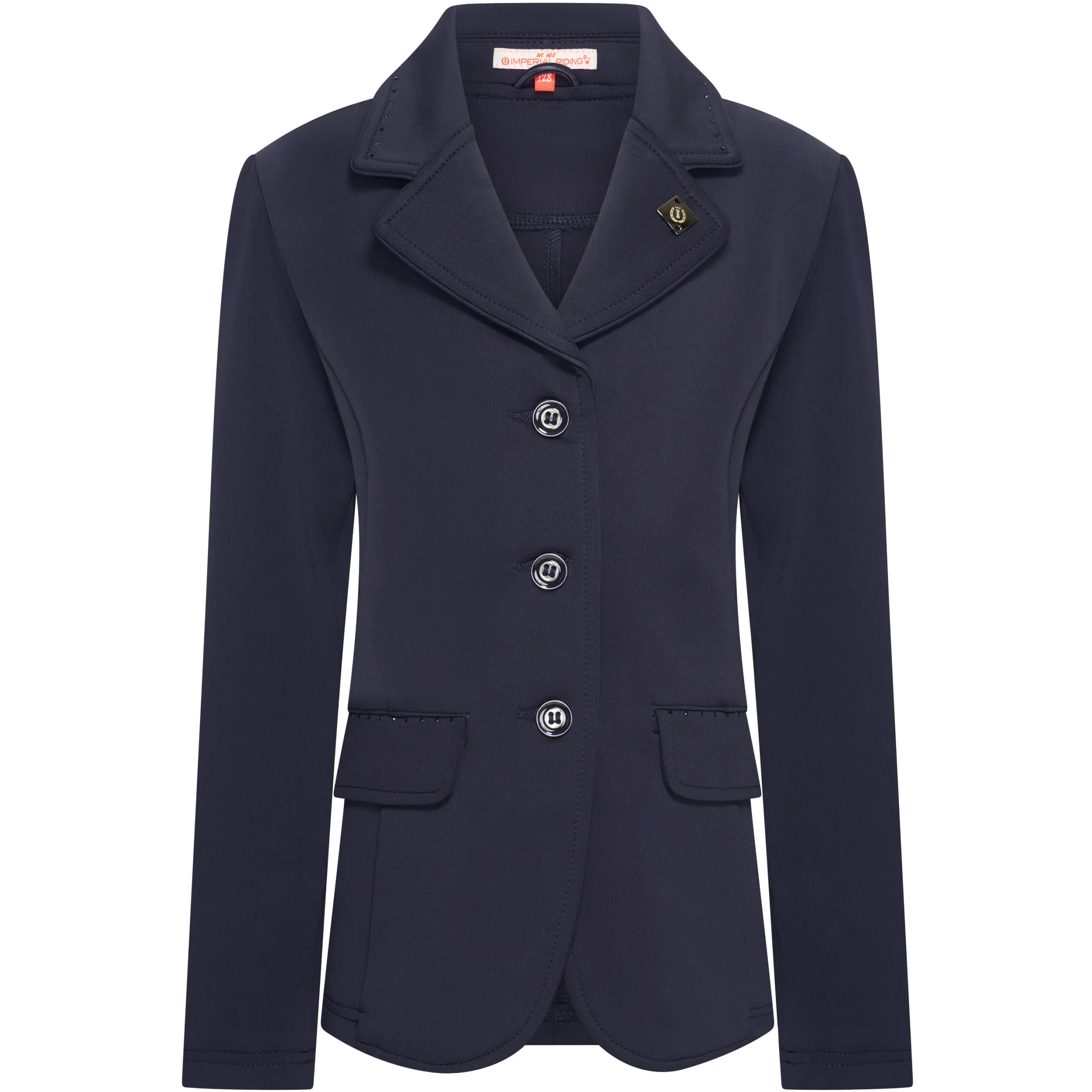Kinder Turnierjacket IRHBasic Glam navy
