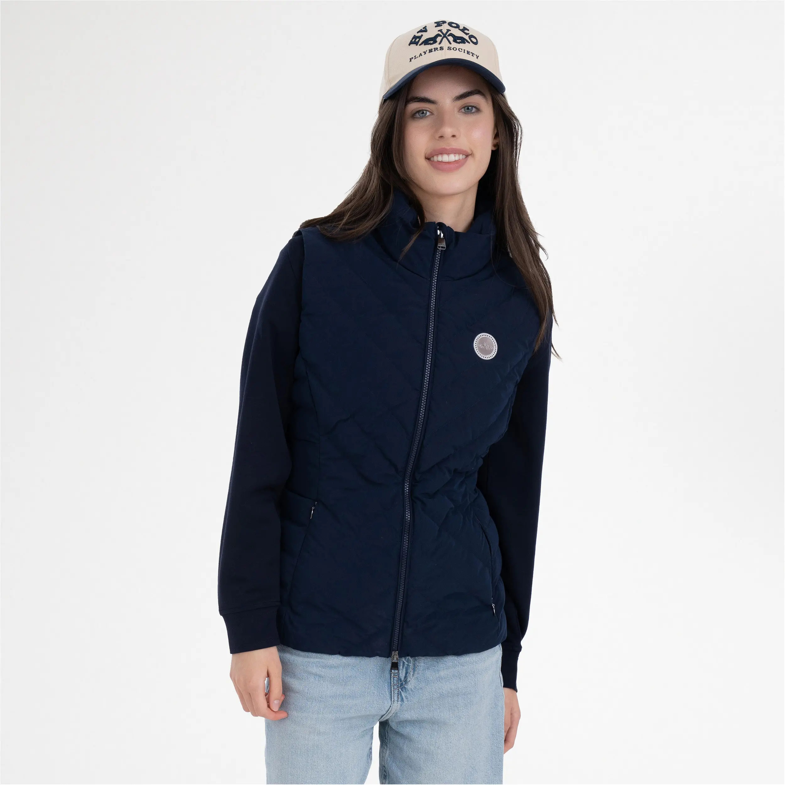 Damen Weste HVPMontana navy