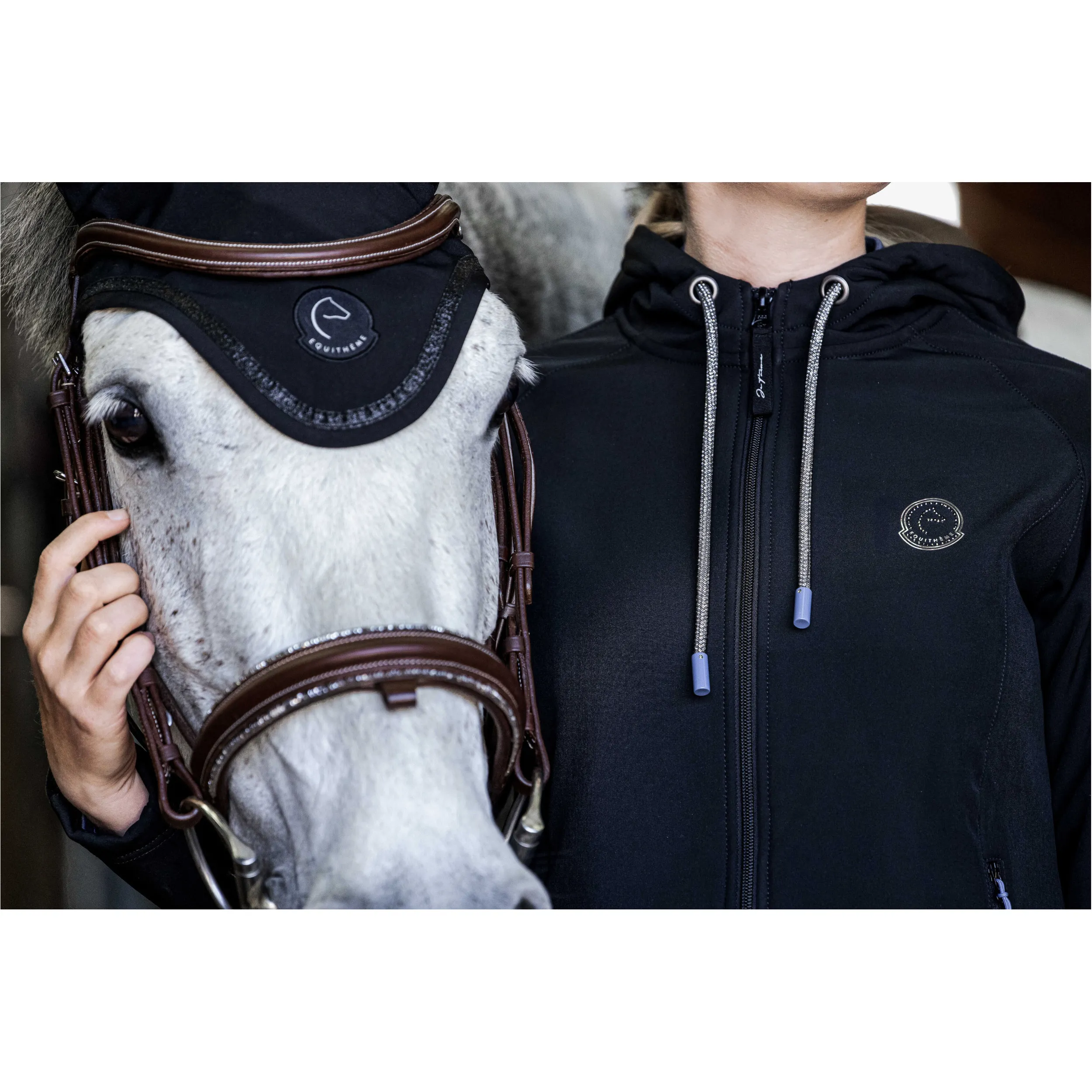 Damen Softshelljacke Je t'aime VICTORIA schwarz