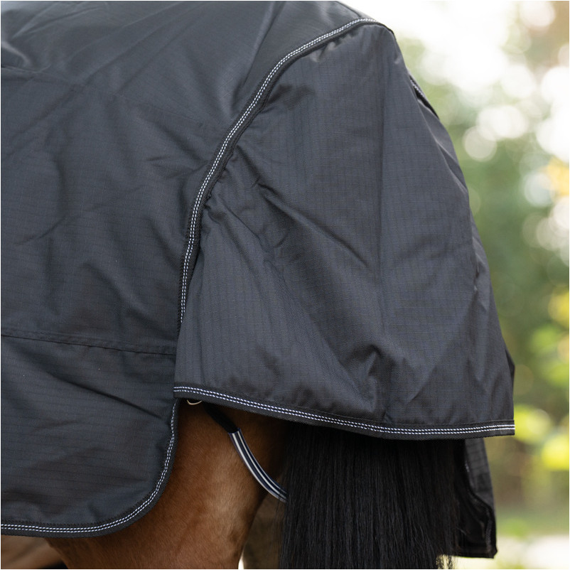 Outdoor- und Führanlagendecke 200g HALIFAX 2in1 schwarz/schwarz-weiß