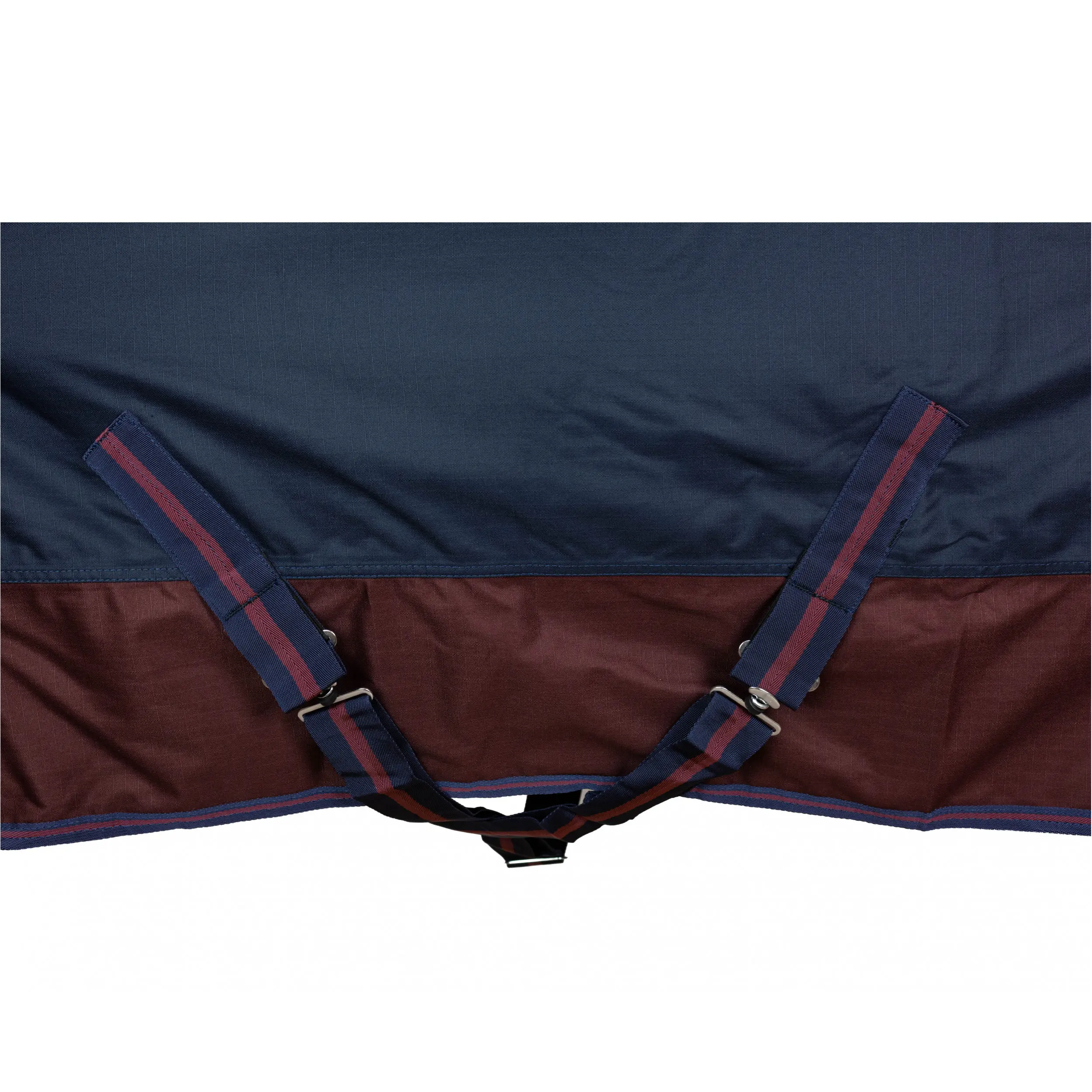 Winterdecke Full Neck 100g Füllung 600D BASICLINE marine/kastanie