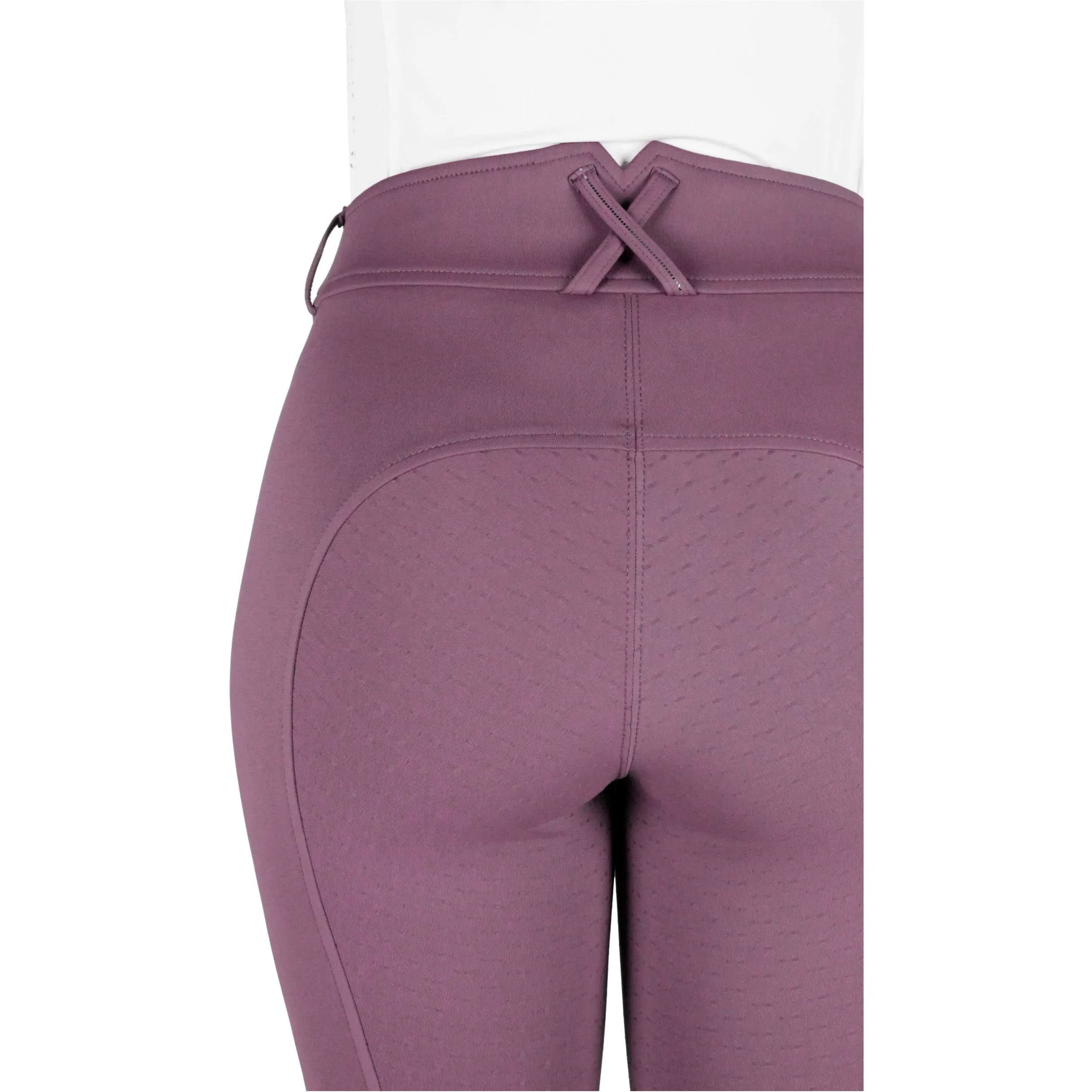 Damen Reithose Silikon Vollbesatz EK-CARLY violett