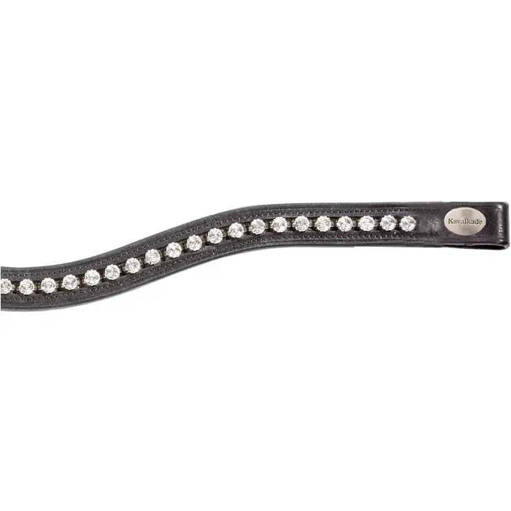 Stirnband GLOSS schwarz/weiß