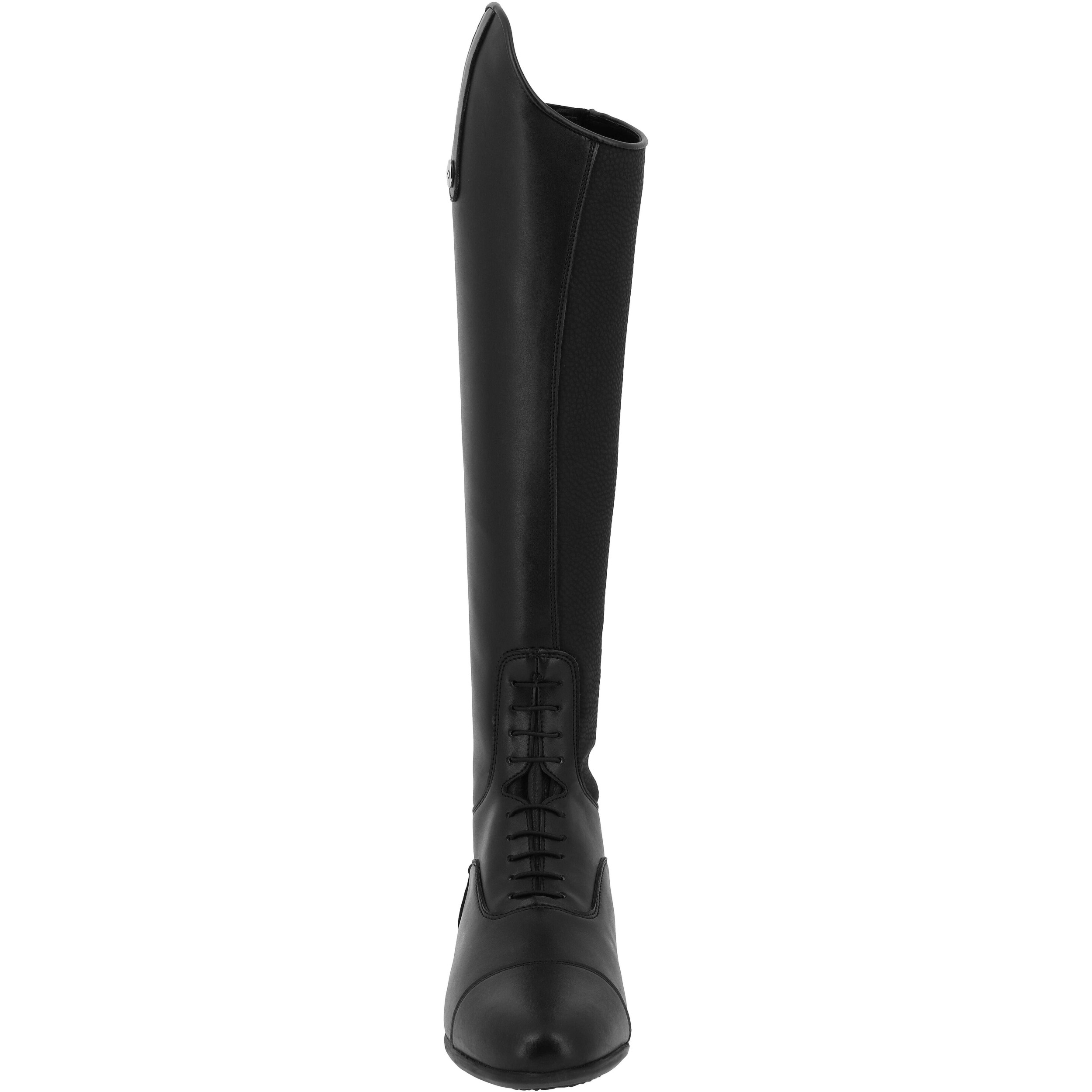 Reitstiefel Kunstleder schwarz Reitstiefel Kunstleder schwarz