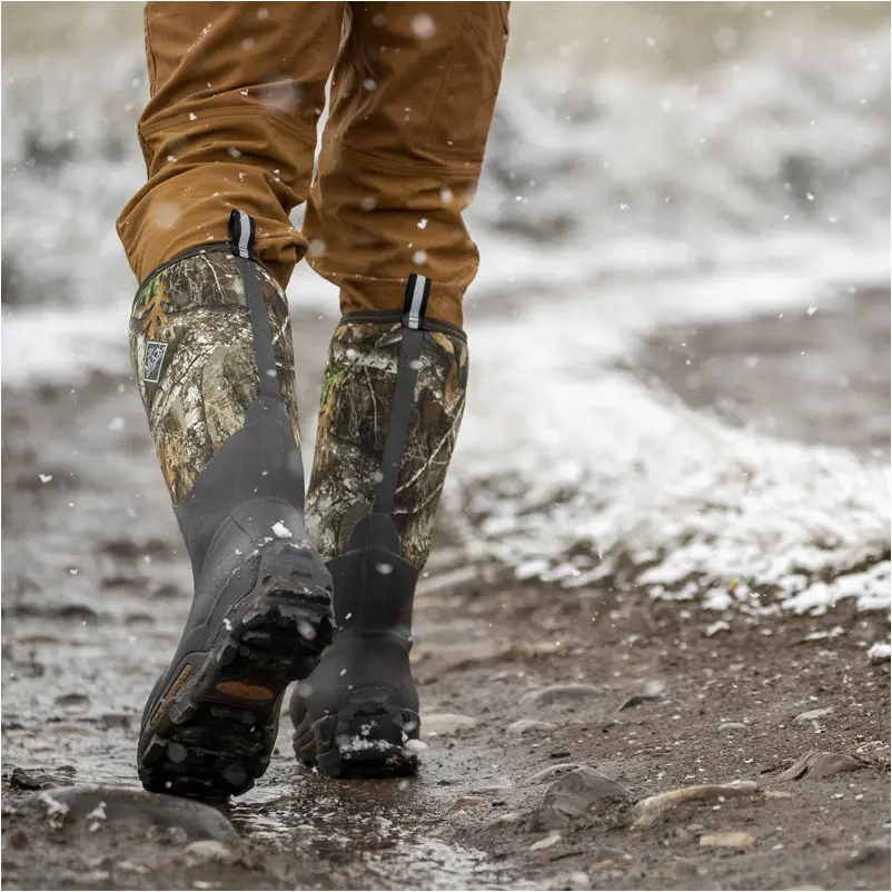 Winter Gummistiefel WOODY MAX braun