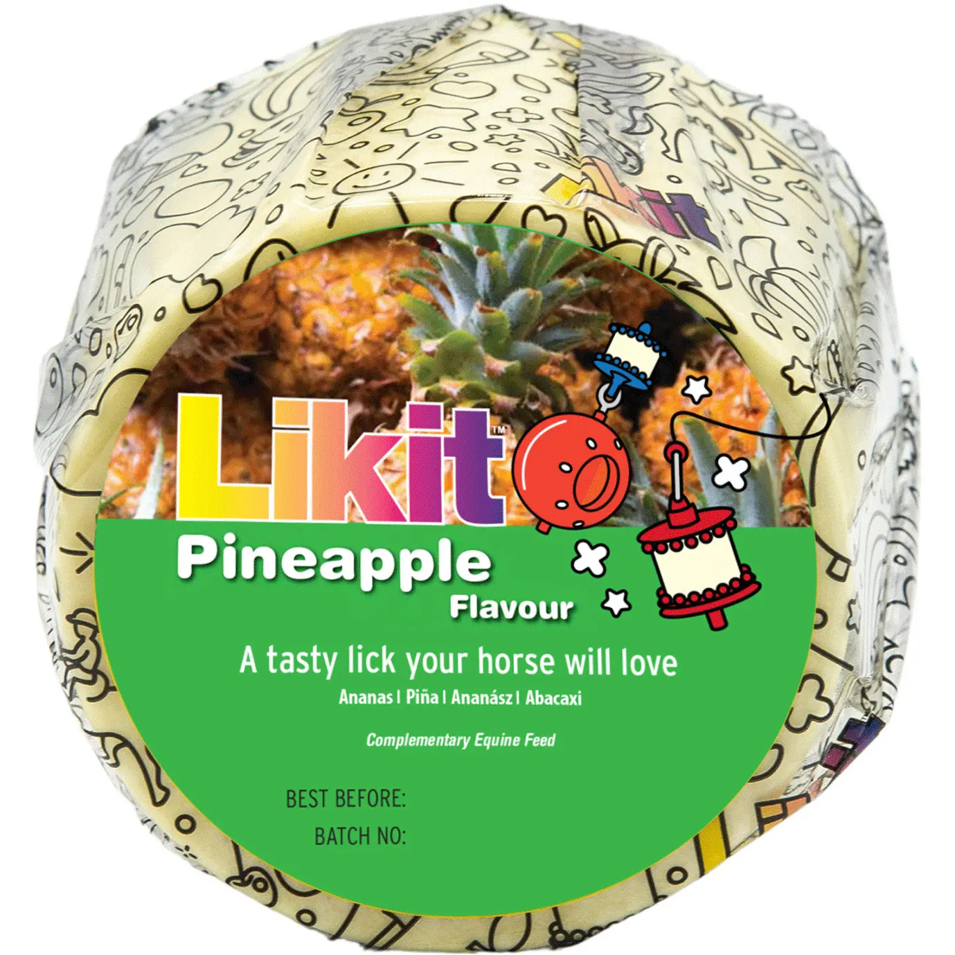 Leckstein Ananas 625g