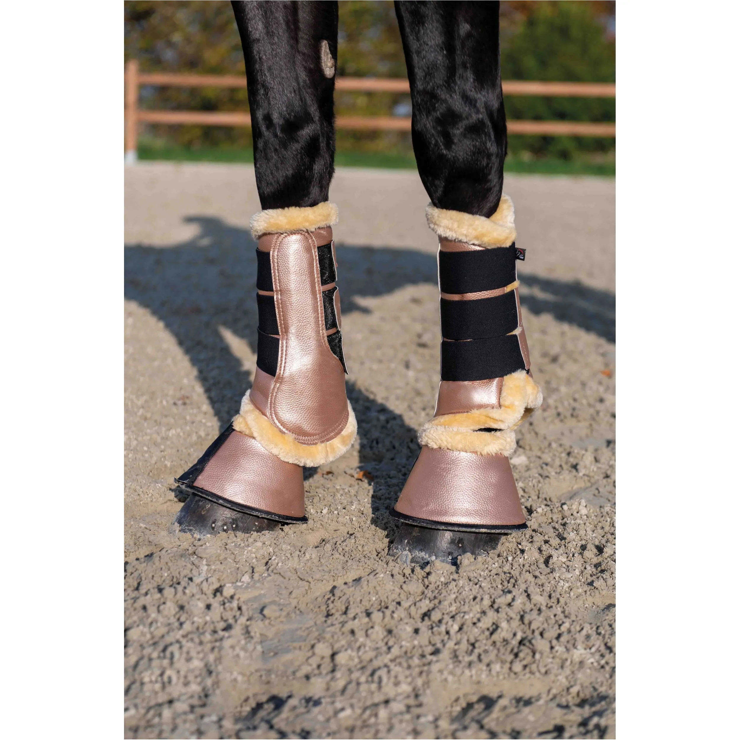 Hufglocken COMFORT PREMIUM FUR rosegold