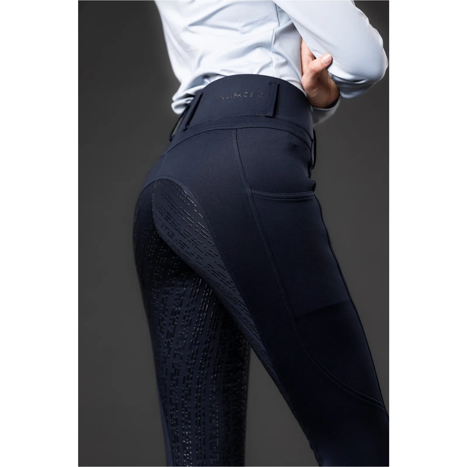 Damen Reitleggings Silikon Vollbesatz SHANNON navy Damen Reitleggings Silikon Vollbesatz SHANNON navy