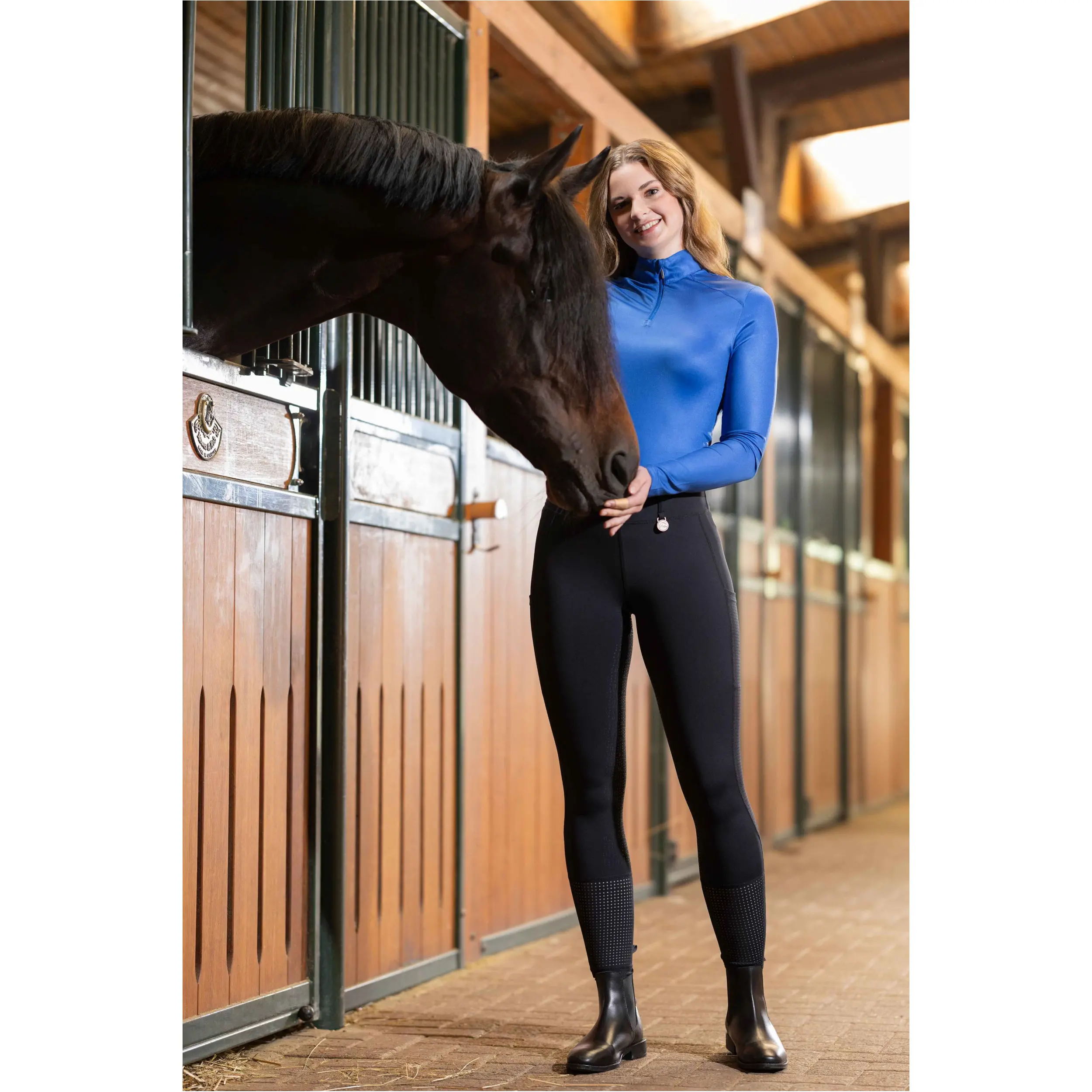 Damen Funktionsshirt SUMMER MILANO II royal blau