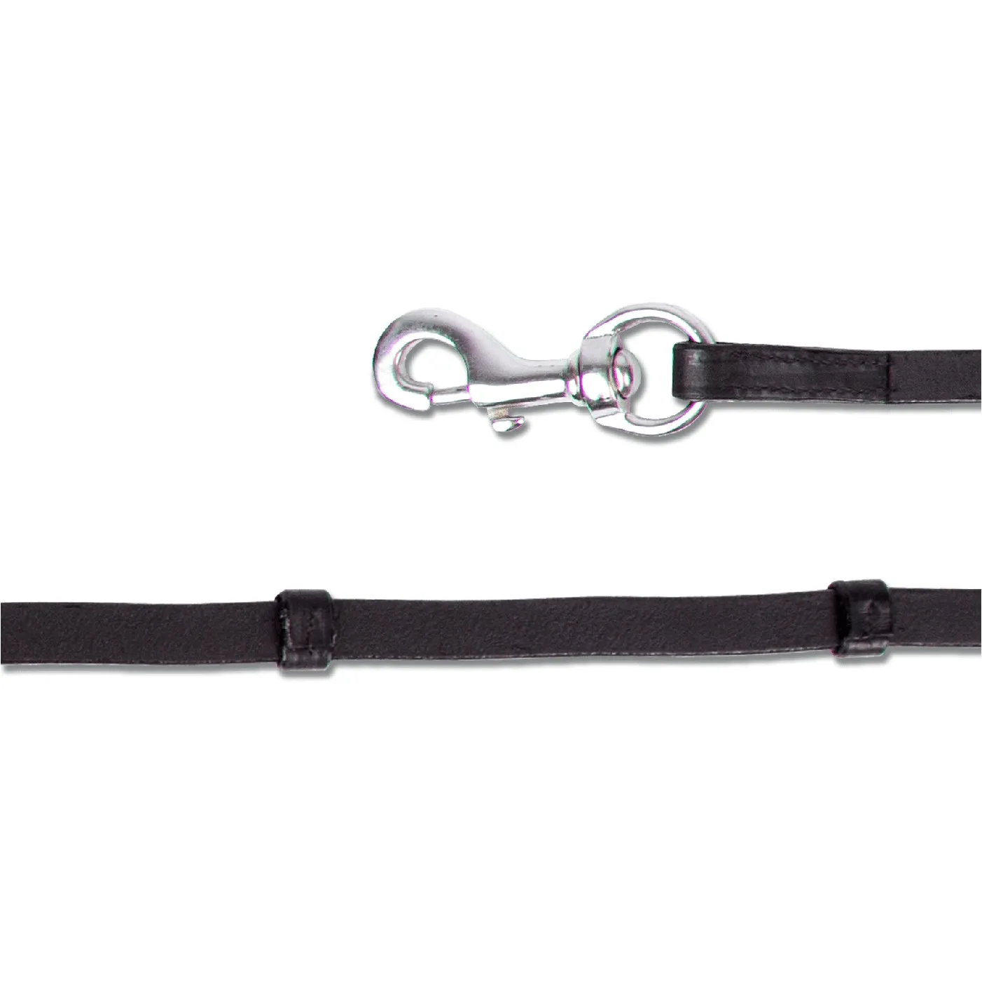 Island Zügel mit Karabiner schwarz 250cm