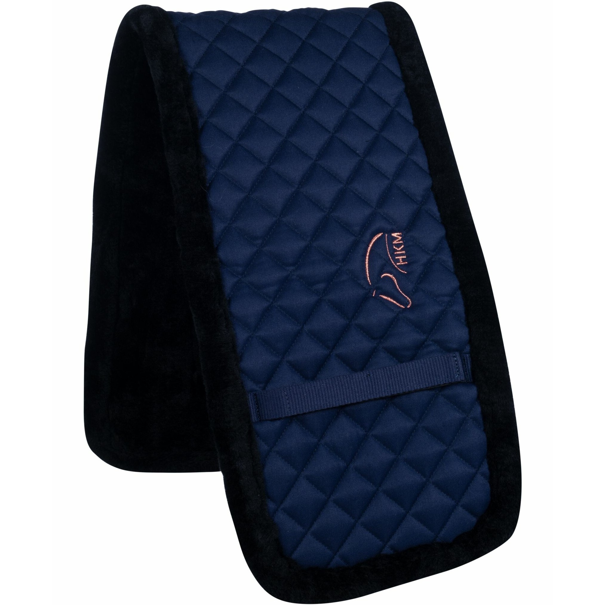 Longiergurtunterlage GYMNASTIC navy/rosegold