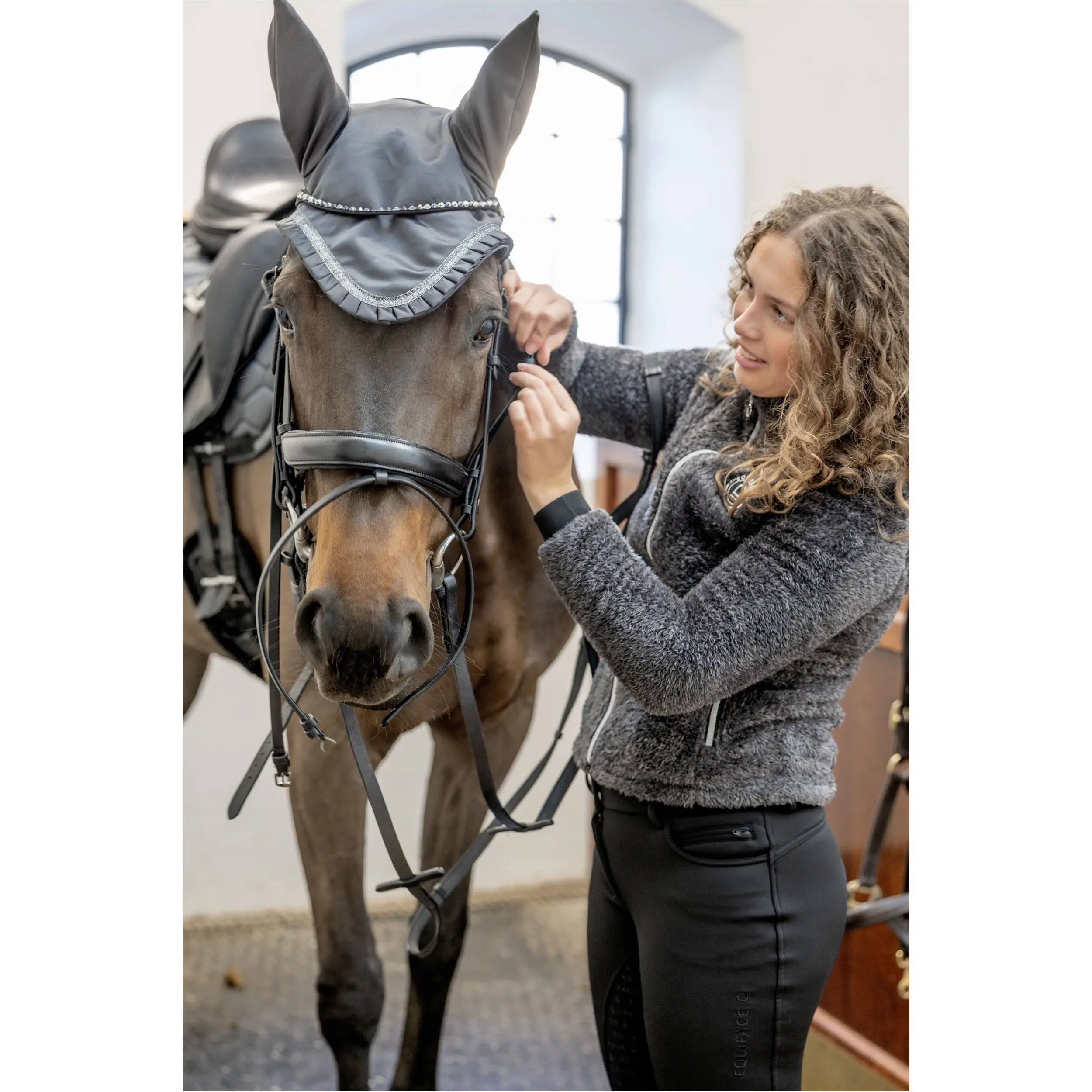 Trensenzaum schwedisch kombiniert CRYLL 25.2 schwarz Trensenzaum schwedisch kombiniert CRYLL 25.2 schwarz