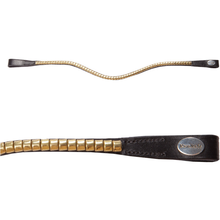 Stirnband CLINCHESSA schwarz/messing