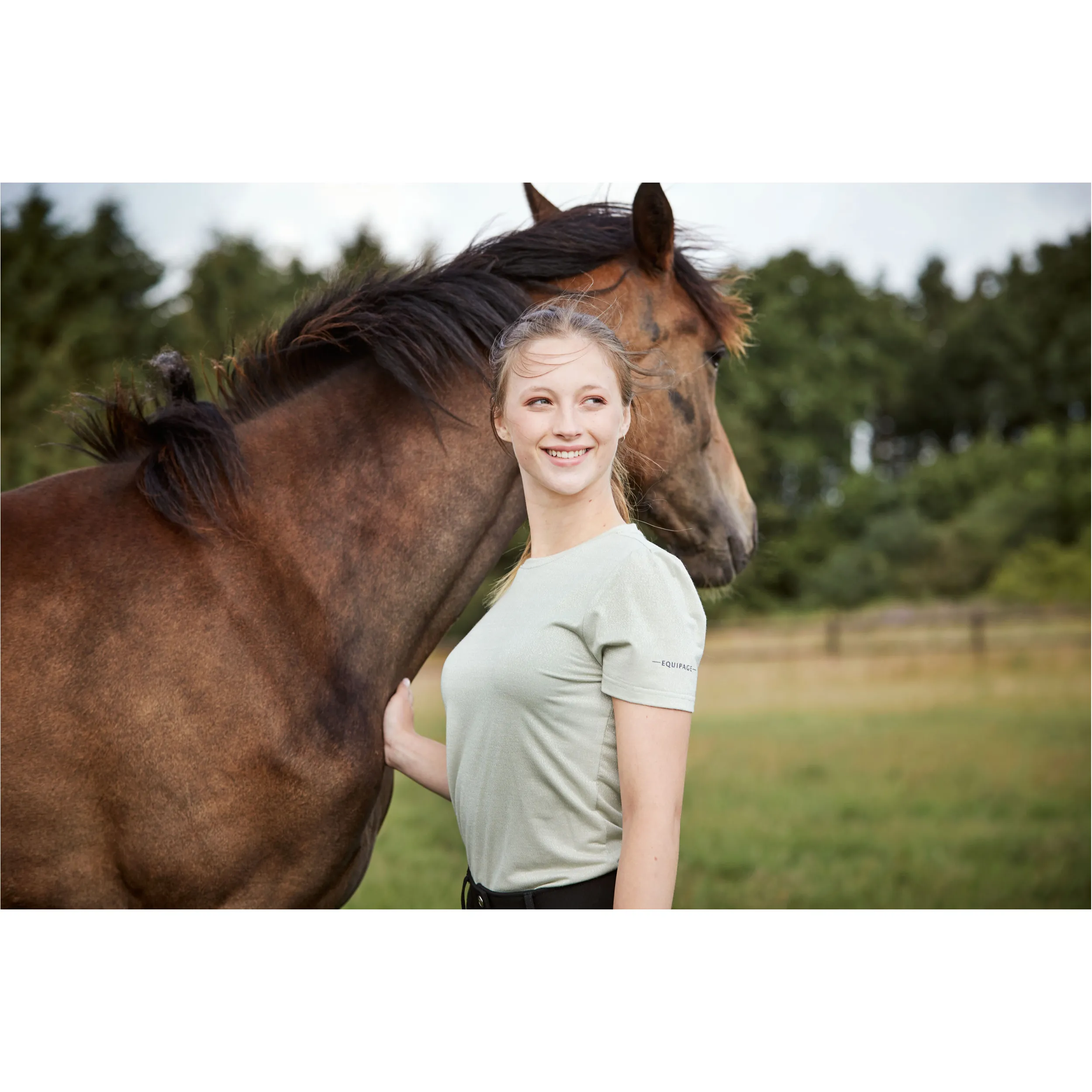 Damen T-Shirt MARA sage green