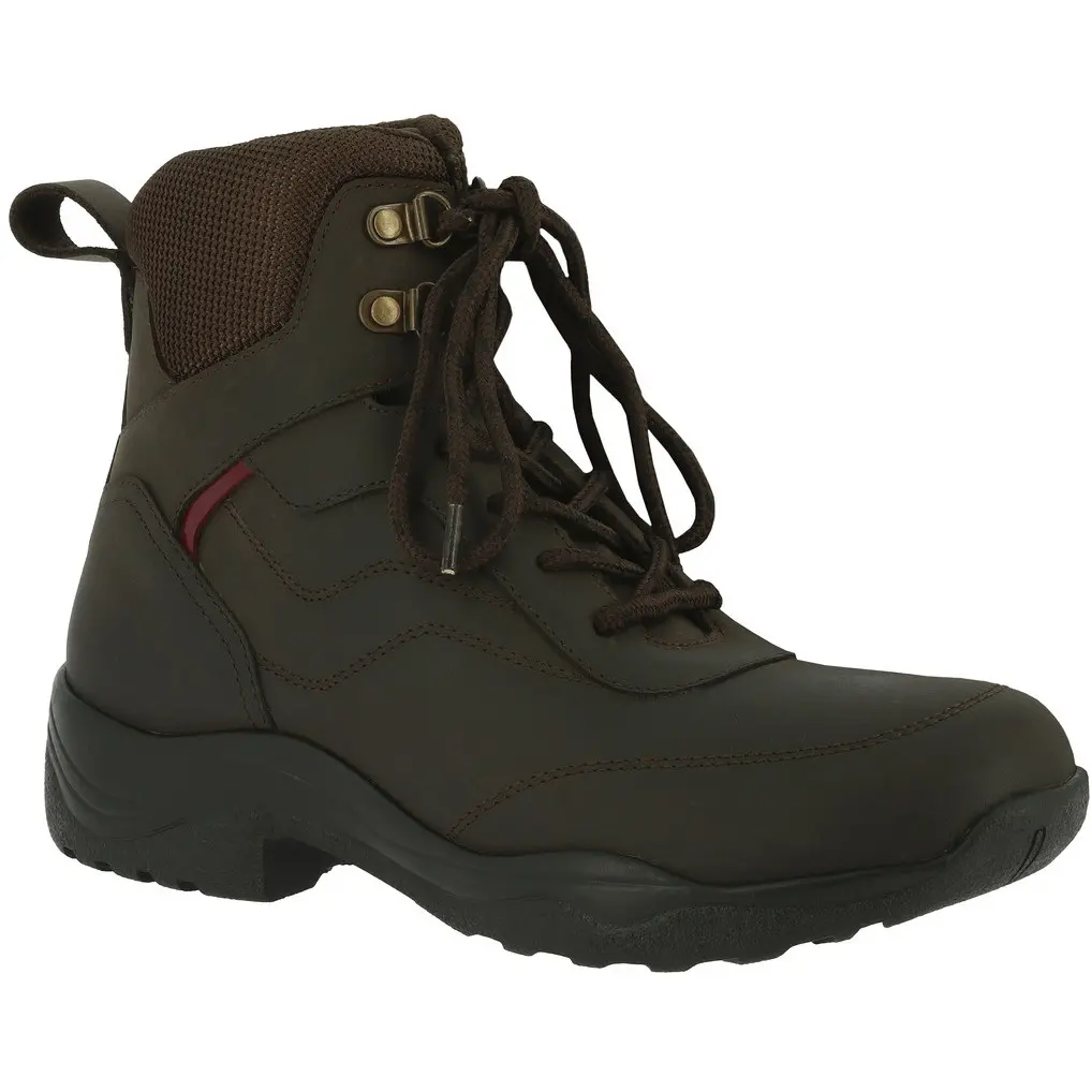 Reitstiefeletten TRECK Echtleder braun