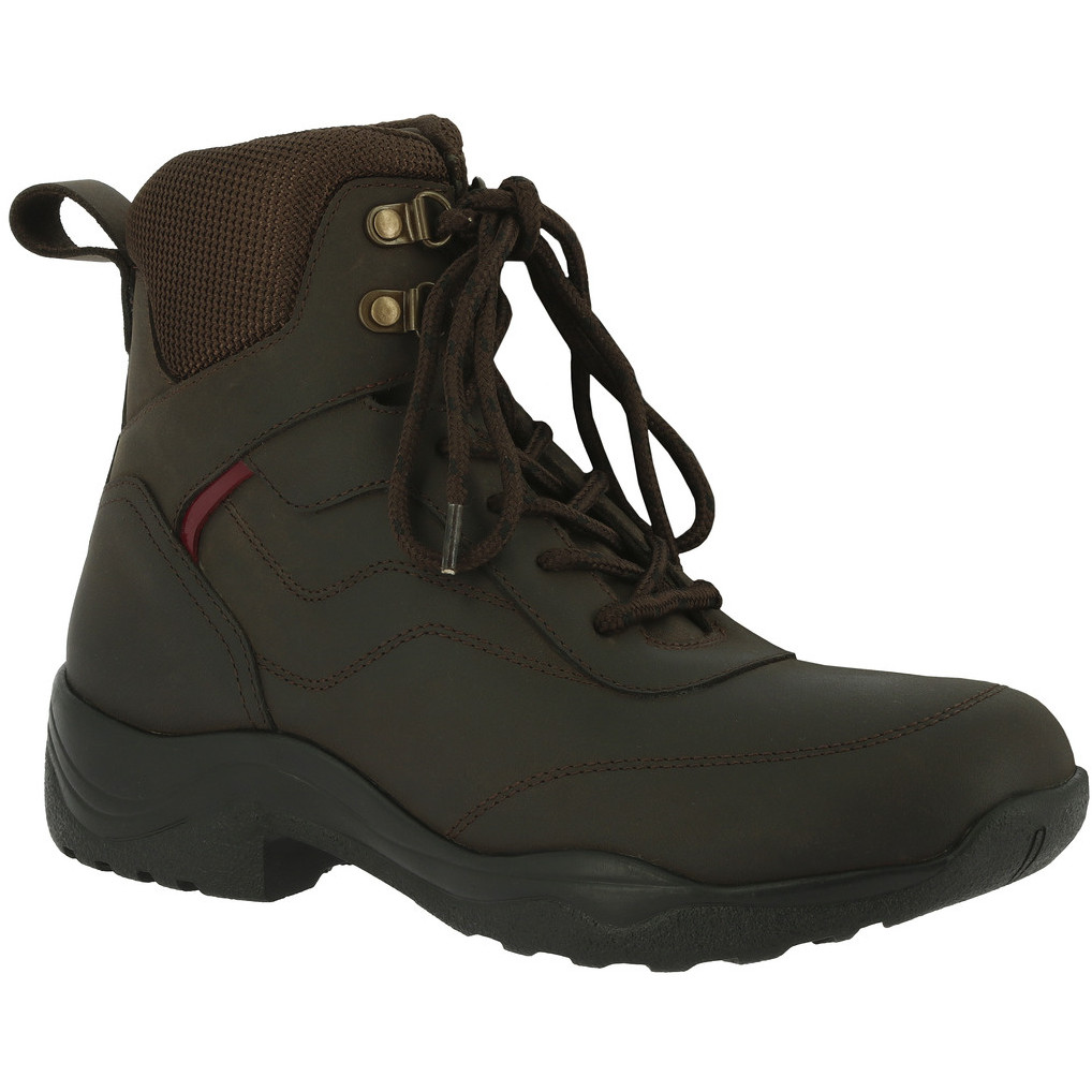 Reitstiefeletten TRECK Echtleder braun