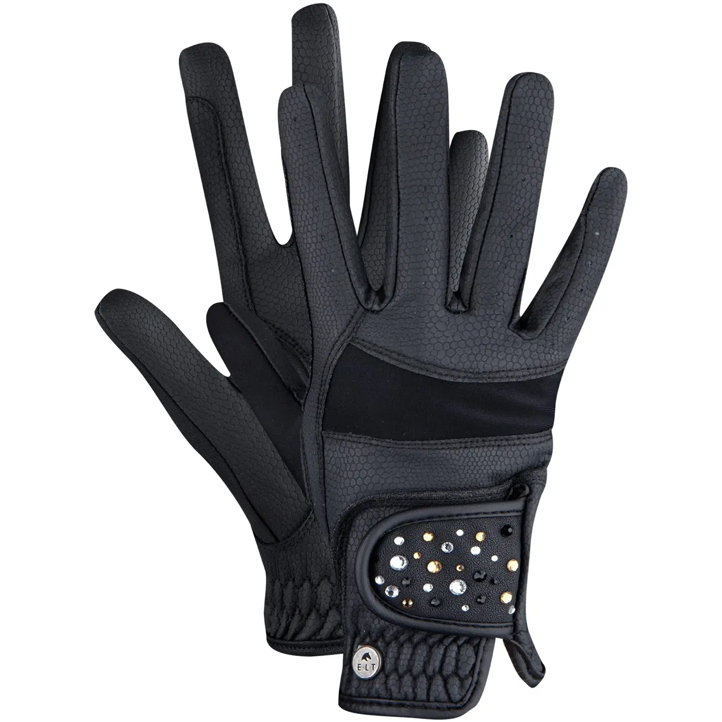 Damen Reithandschuhe BRILLIANT schwarz