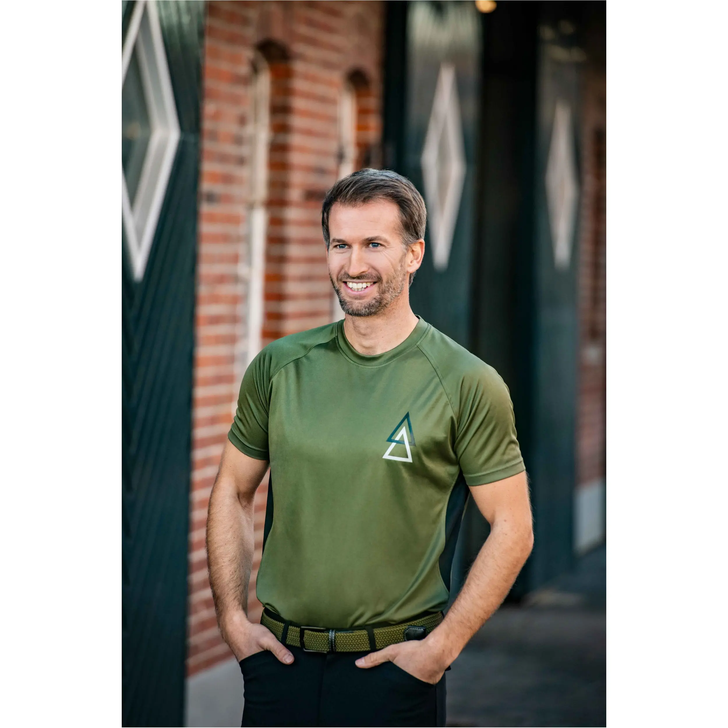 Herren T-Shirt JACOB olivgrün