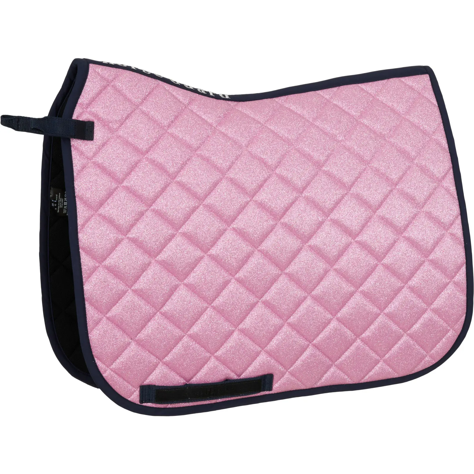 Schabracke GLITTER pink mist
