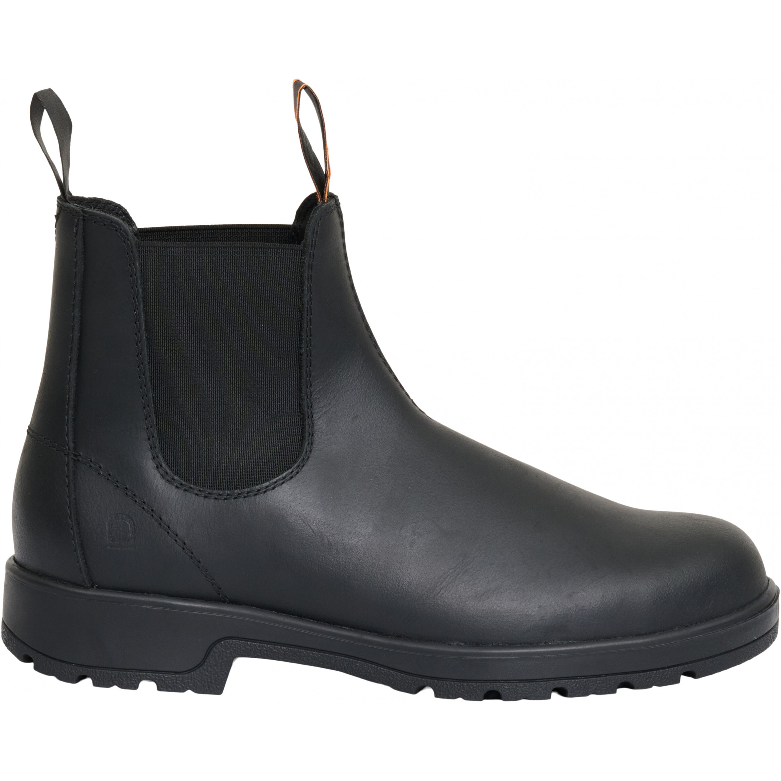 Jodhpur Reitstiefeletten mit Stahlkappe Echtleder schwarz