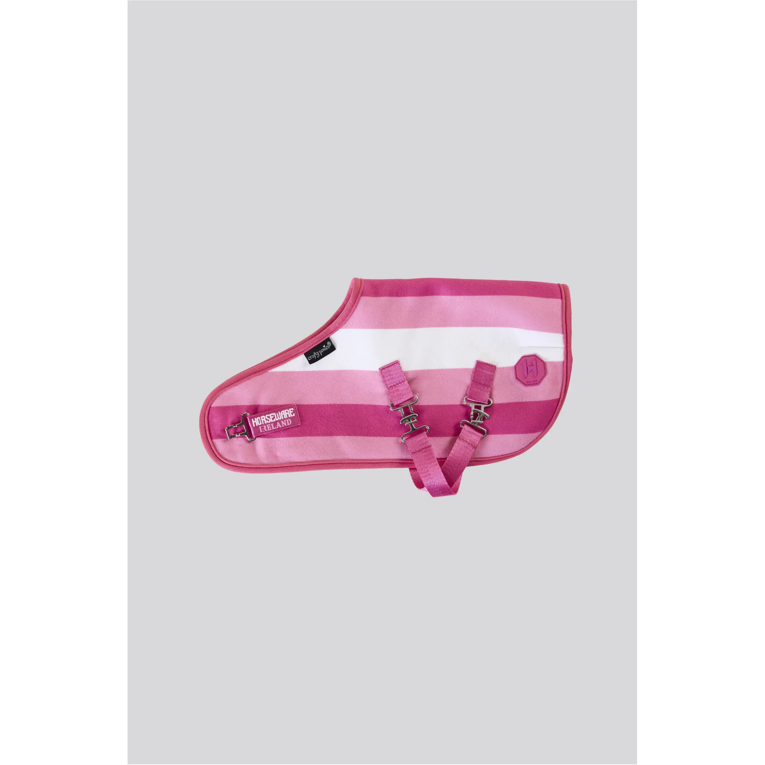 Spielzeugdecke Newmarket Fleece Cooler CRAFT PONIES witney pink