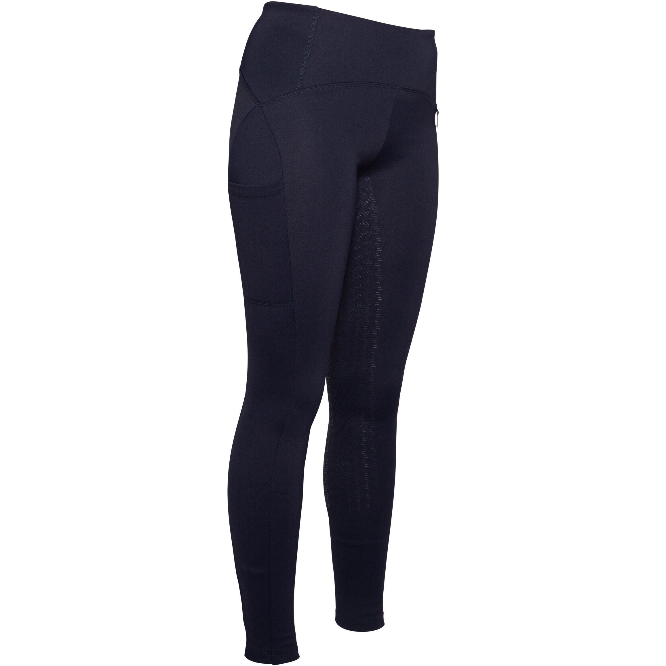 Damen Reitleggings Silikon Vollbesatz AREZZO dunkelblau
