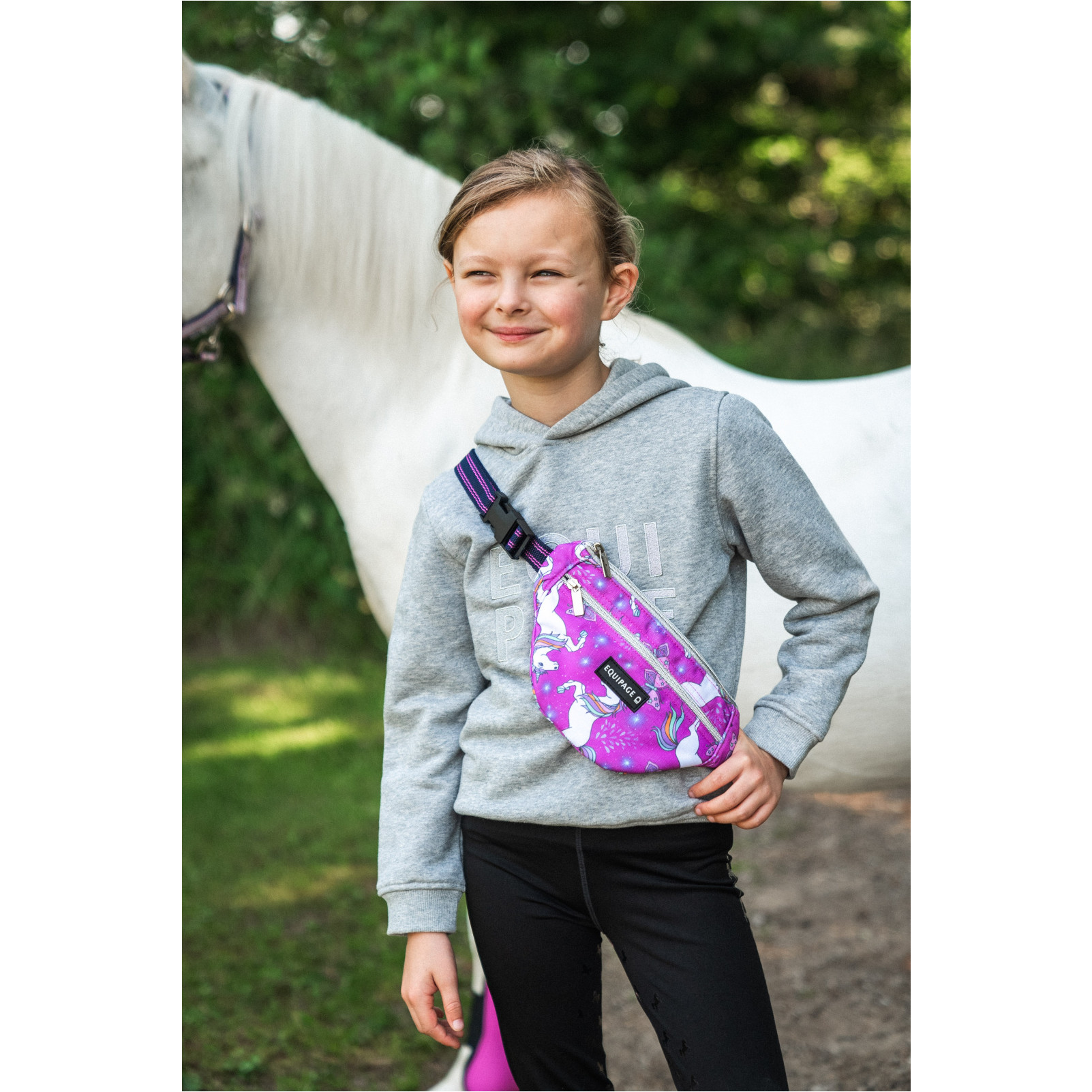 Kinder Gürteltasche phlox pink