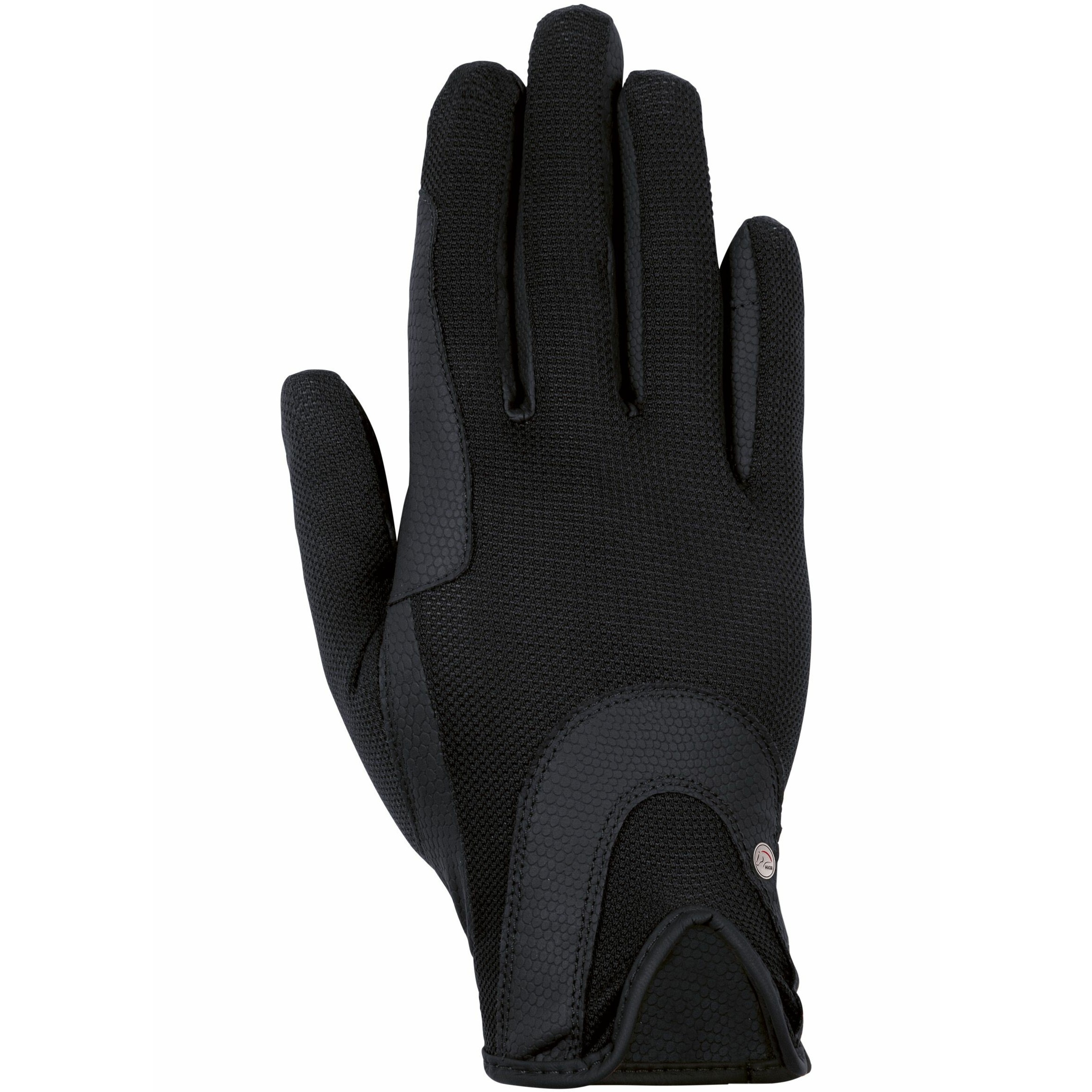 Damen Reithandschuhe GRIP MESH schwarz