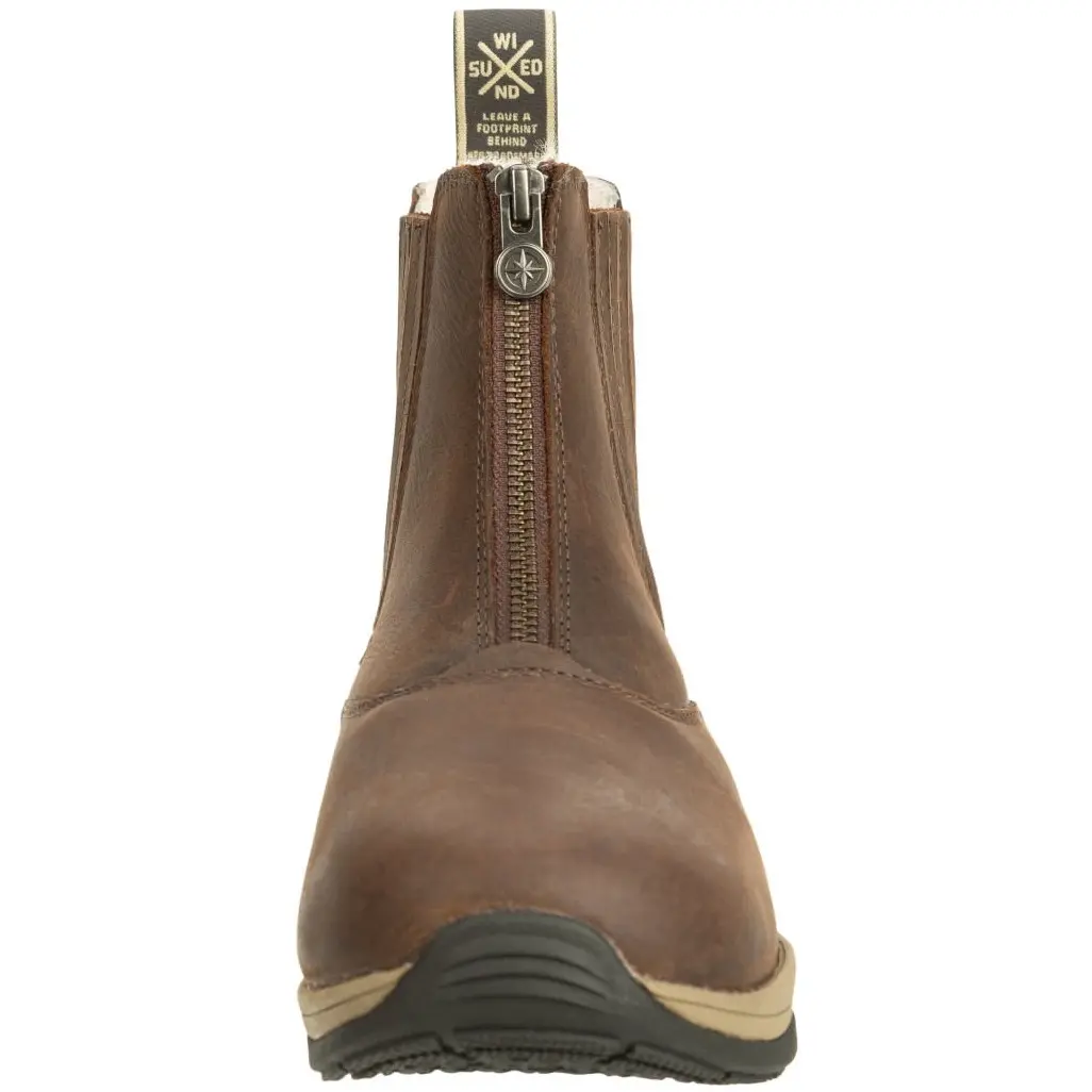 Winter Reistiefeletten FIELD FZ MERINO GripFTX Echtleder braun