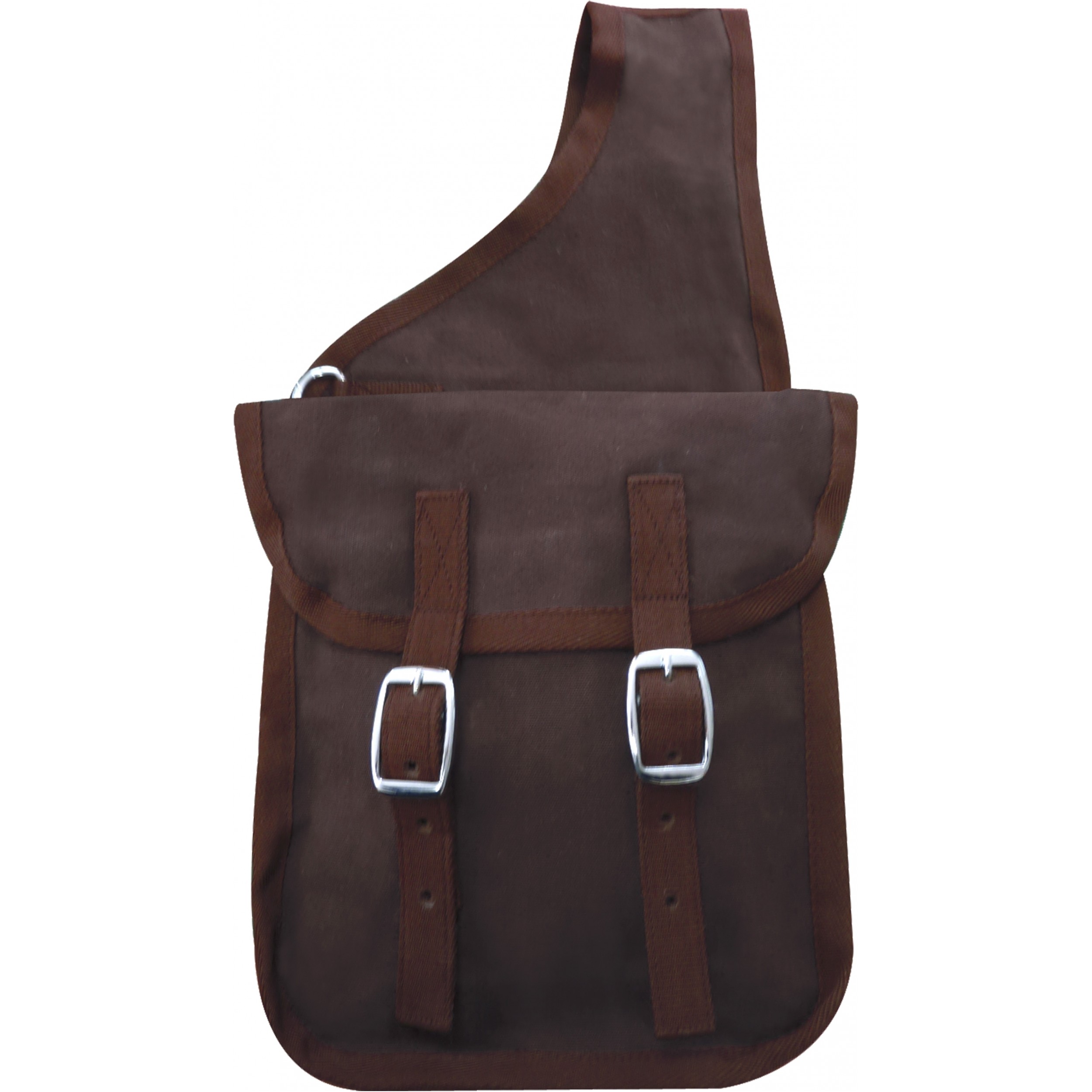 Doppelpacktasche CANVAS braun
