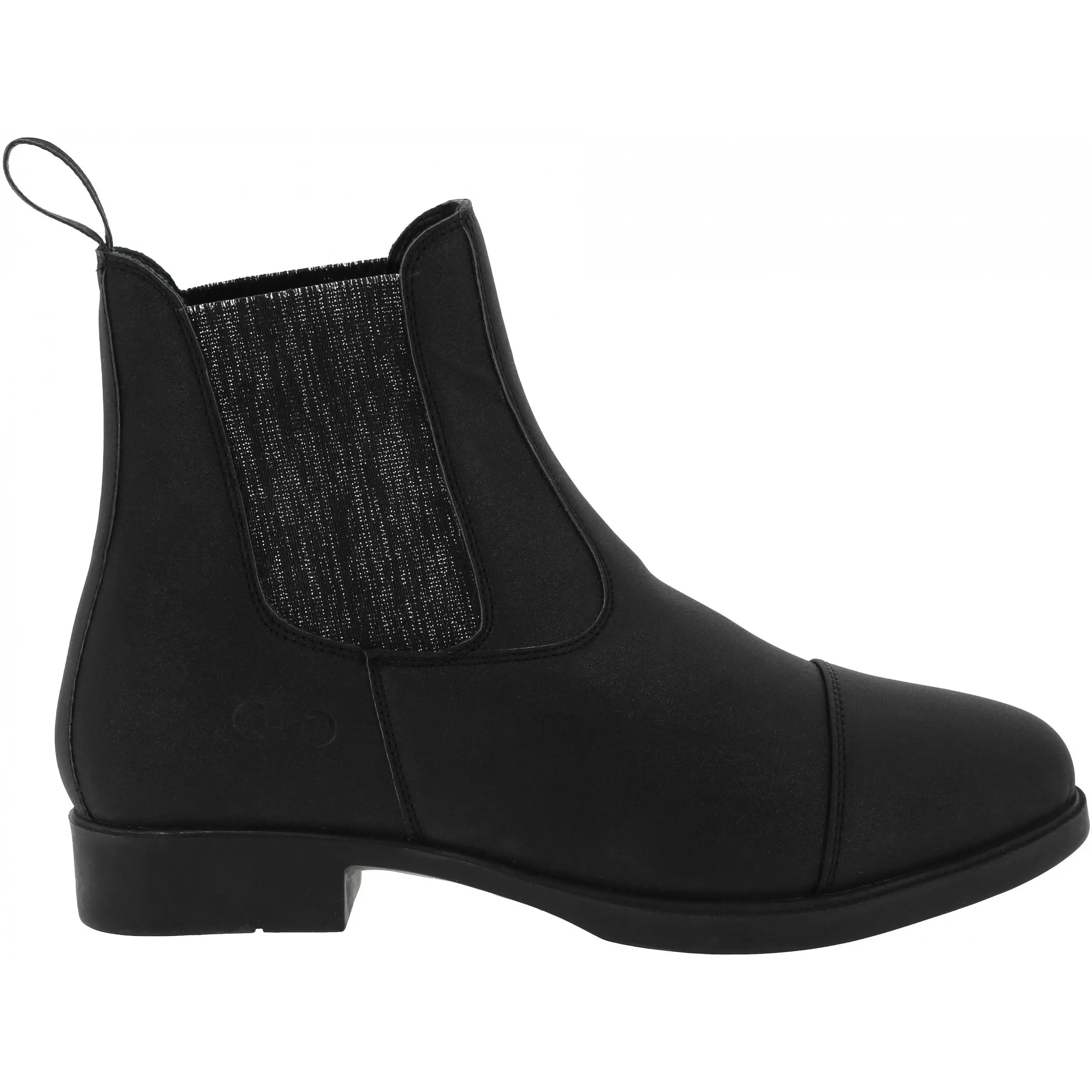 Kinder Jodhpurstiefeletten GLITZER schwarz