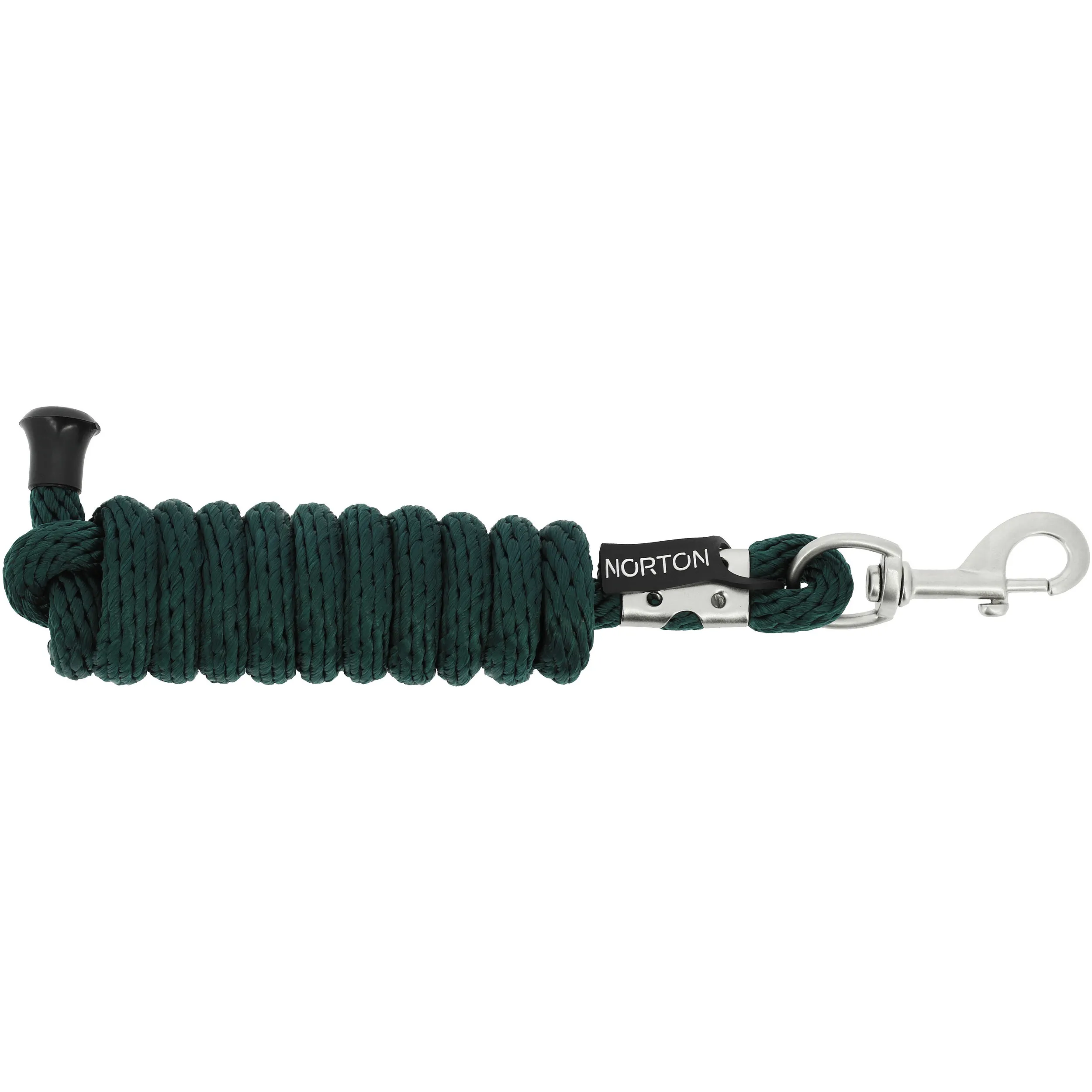 Anbindestrick mit Karabiner NACRE dunkelgrün 200cm