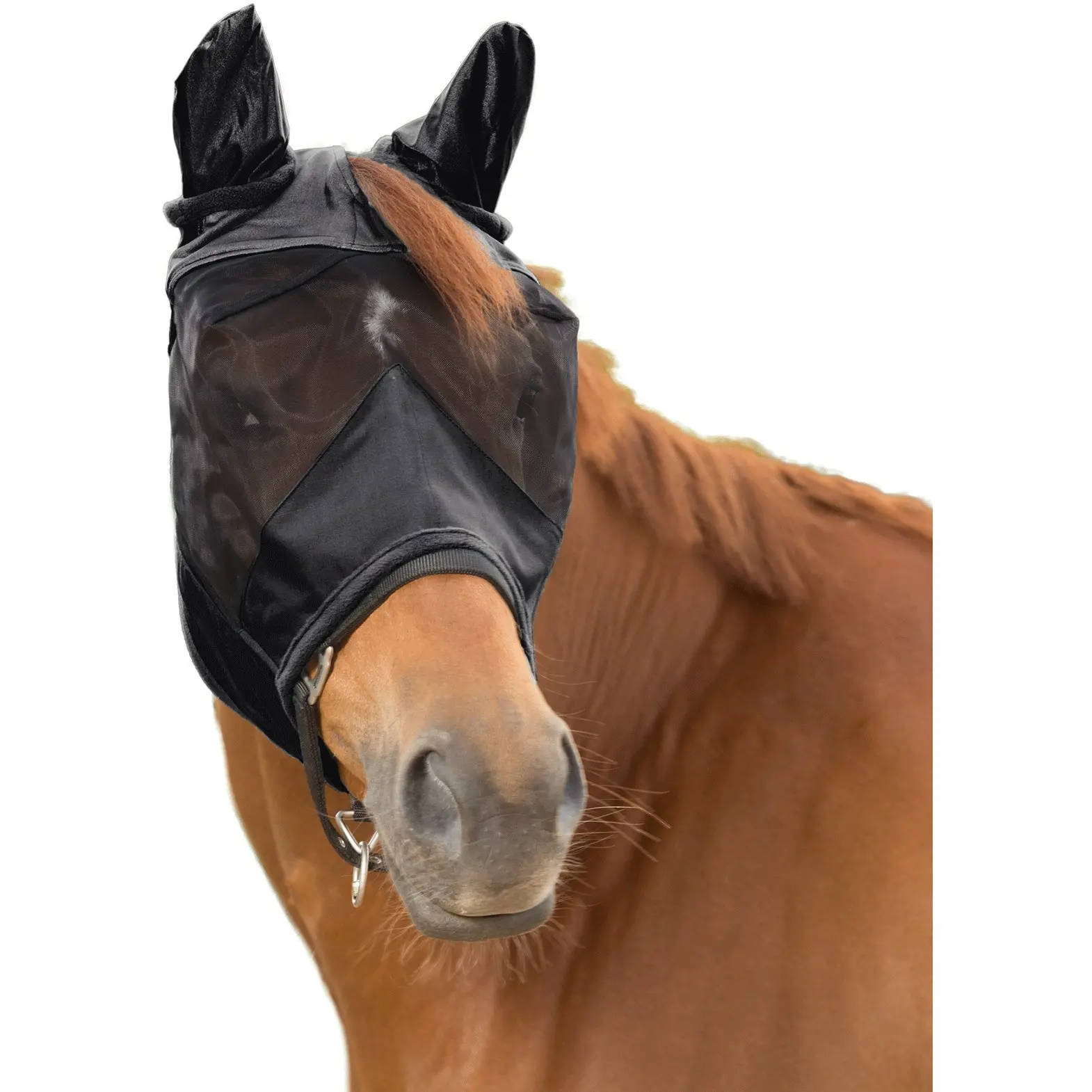 Fliegenmaske Set (3 in 1) PREMIUM schwarz Fliegenmaske Set (3 in 1) PREMIUM schwarz