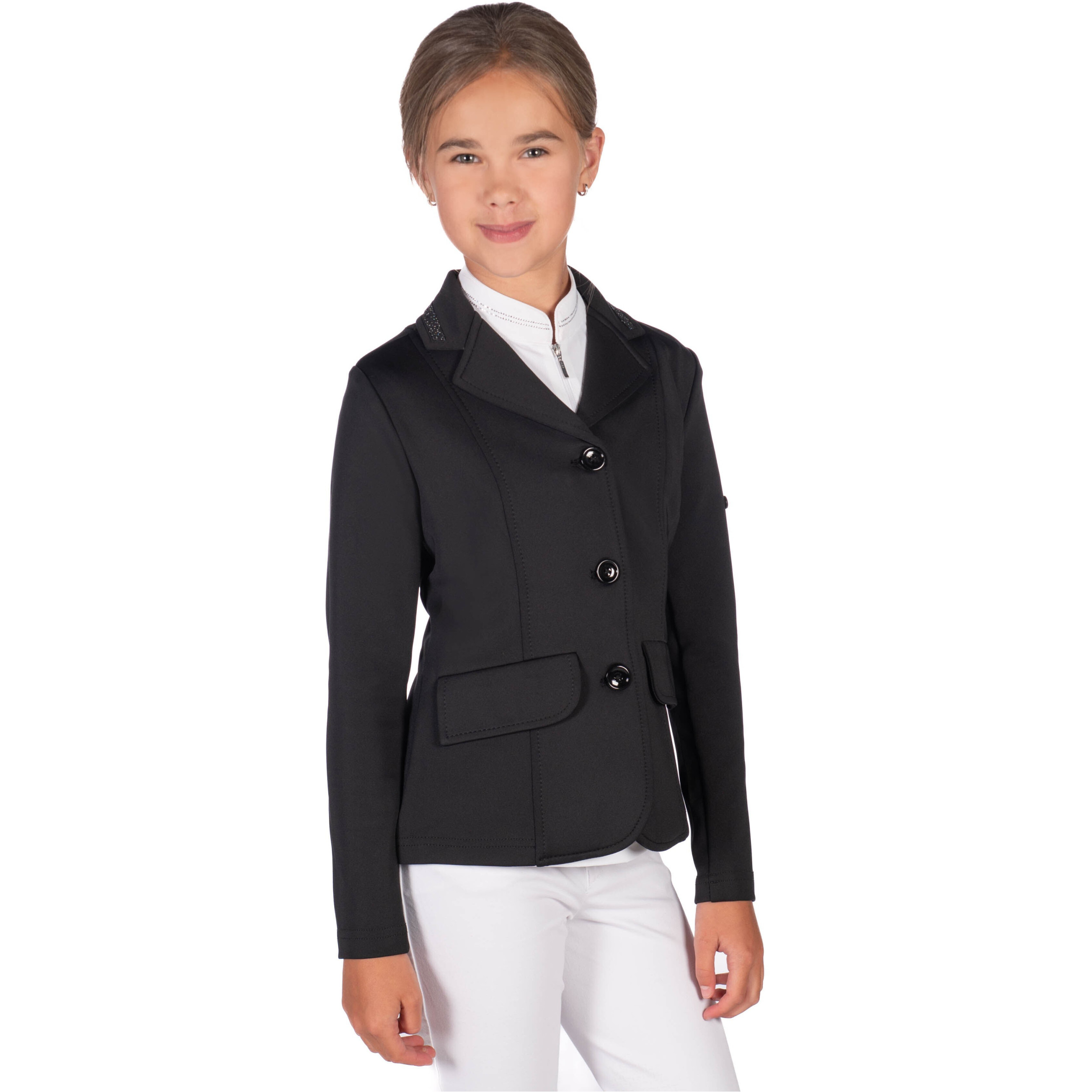 Kinder Turnierjacket AMY KIDS schwarz