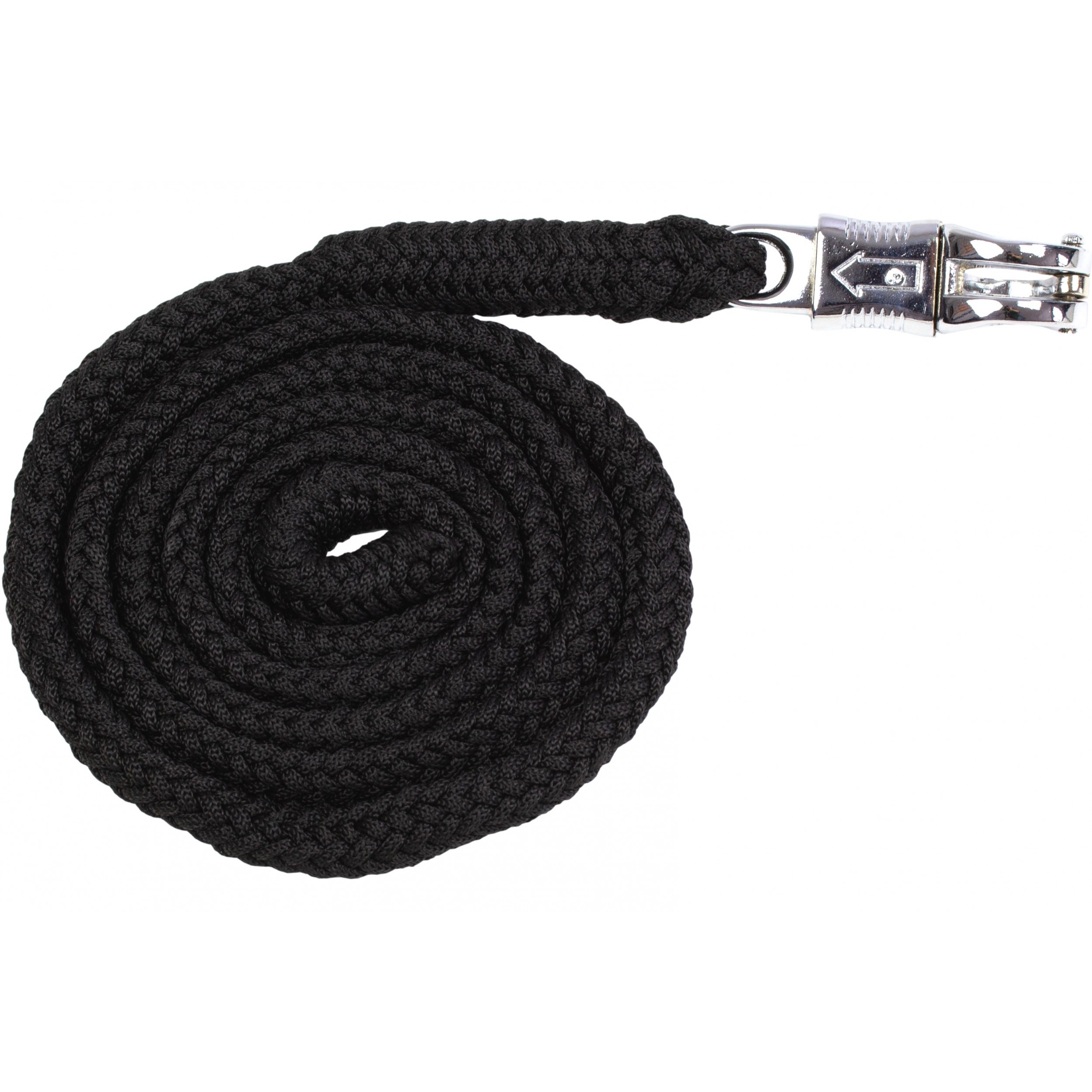 Führstrick mit Panikhaken BASICLINE schwarz 180cm