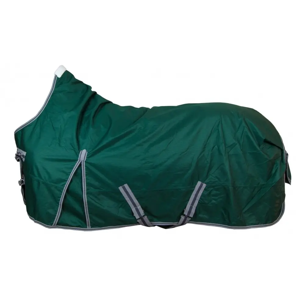 Winterdecke High Neck 300g Füllung 600D BASICLINE grün - Posten