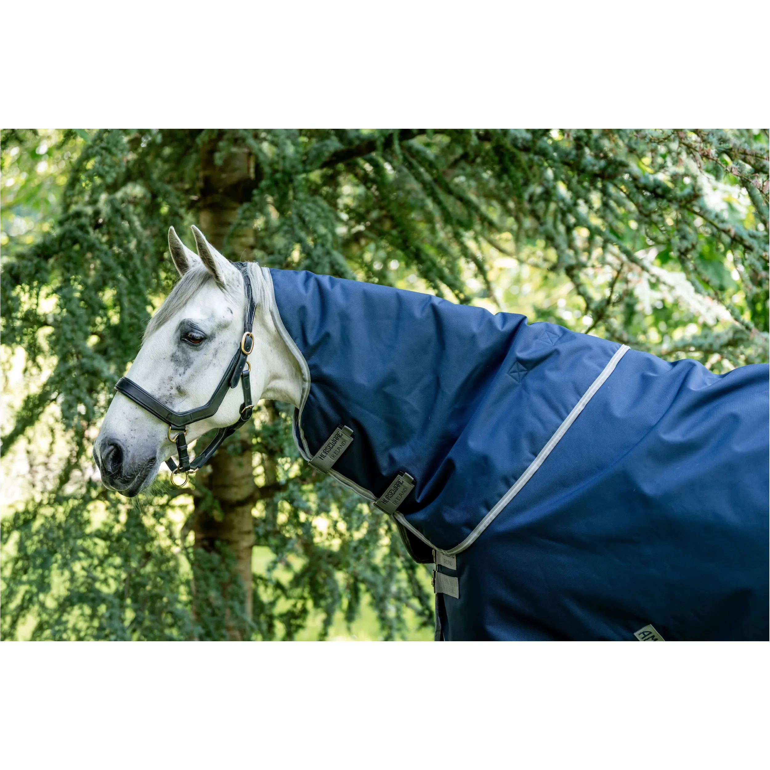 Halsteil 1200D AMIGO Hood navy/titanium grey/silver