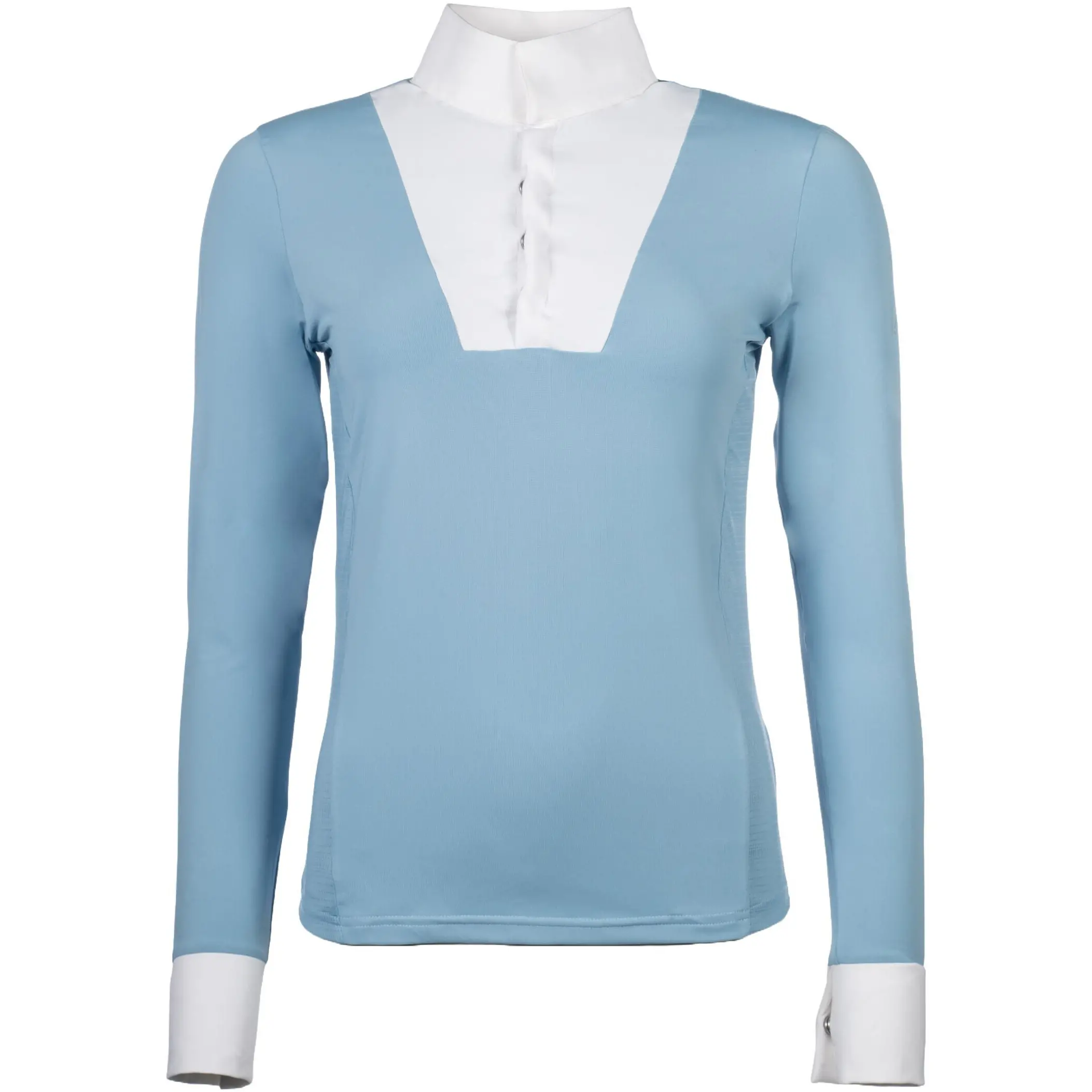 Damen Turniershirt Langarm VIRGINIA eisblau