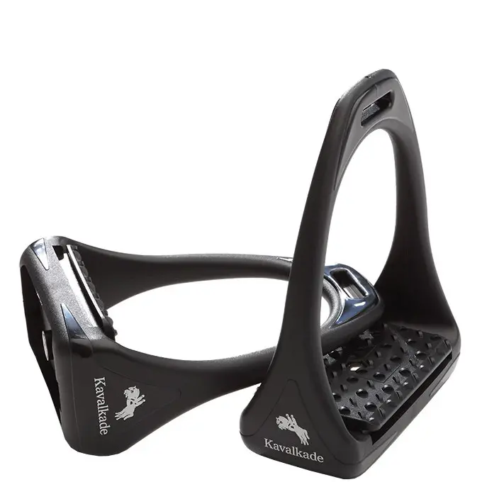 Steigbügel REFLEX schwarz/schwarz