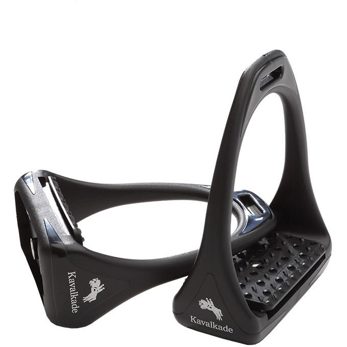 Steigbügel REFLEX schwarz/schwarz